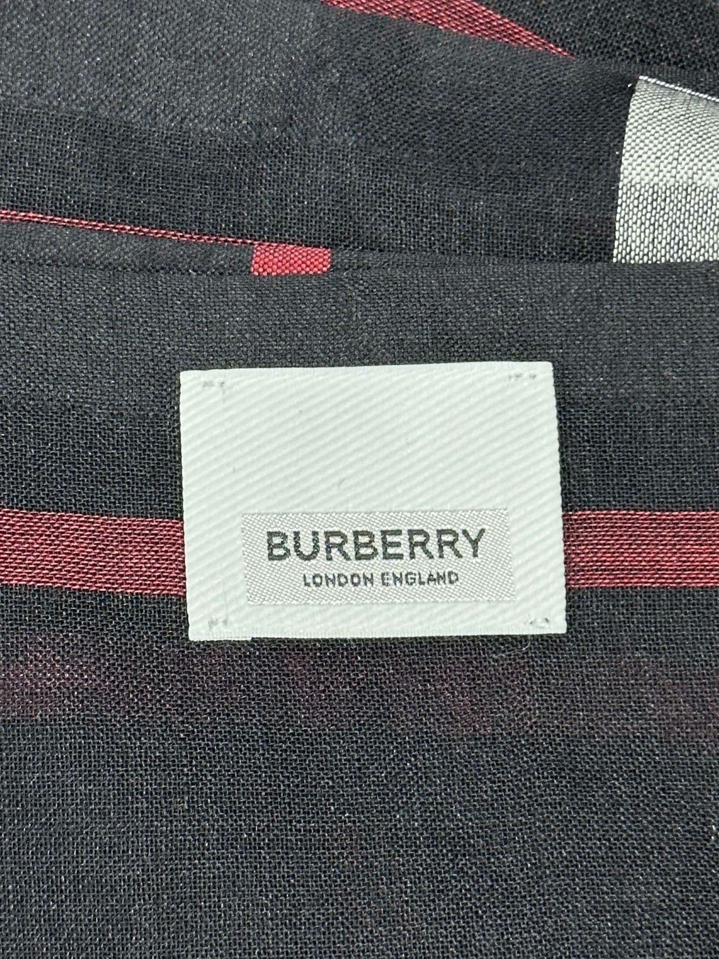 Burberry Burberry Wool Plaid Scarf one size Men Size ONE SIZE - 4 Thumbnail