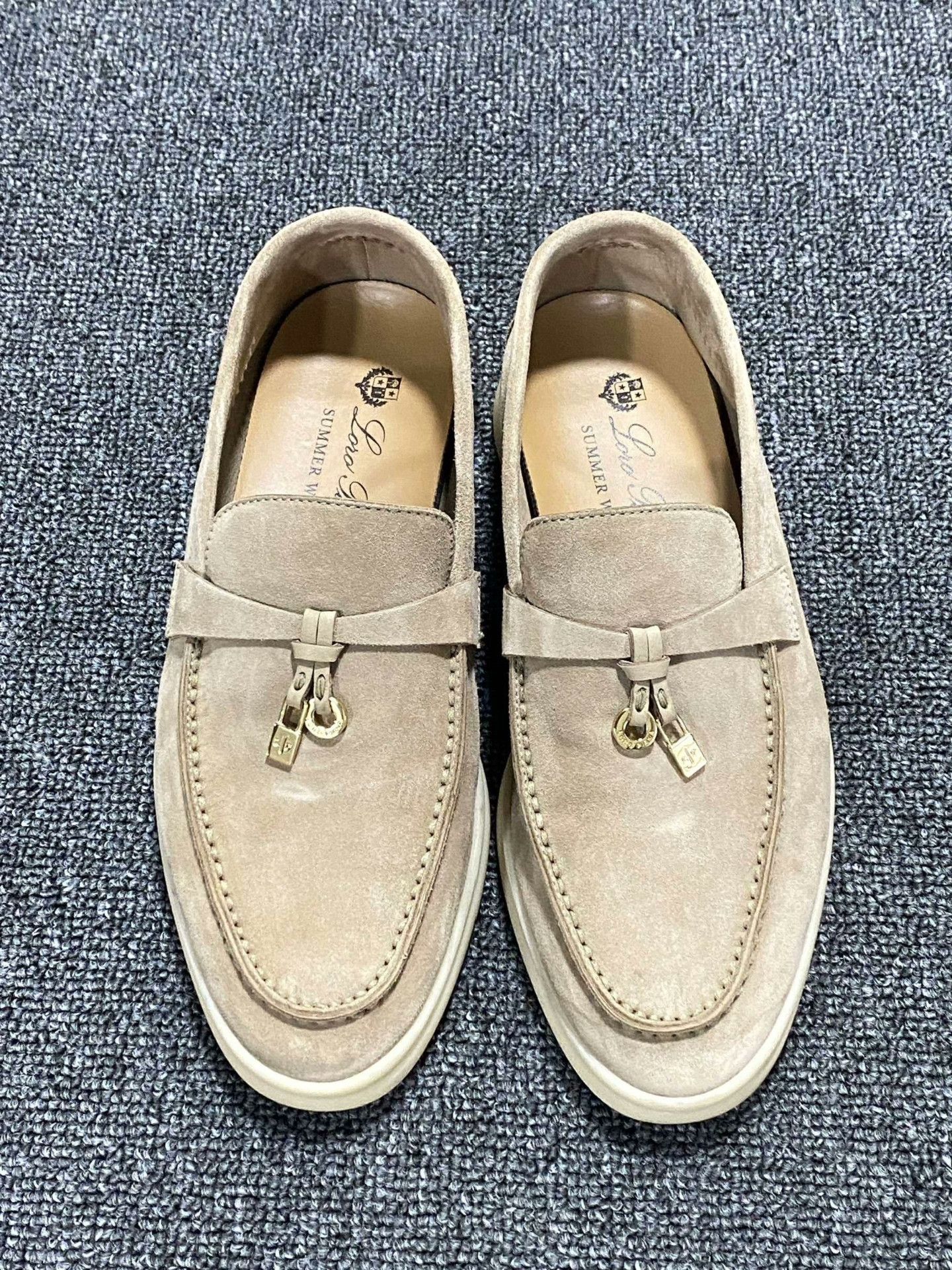 Loro Piana Loro Piana Beige Lowtop Sneakers 5 Men Size US 5 / EU 37 - 2 Thumbnail