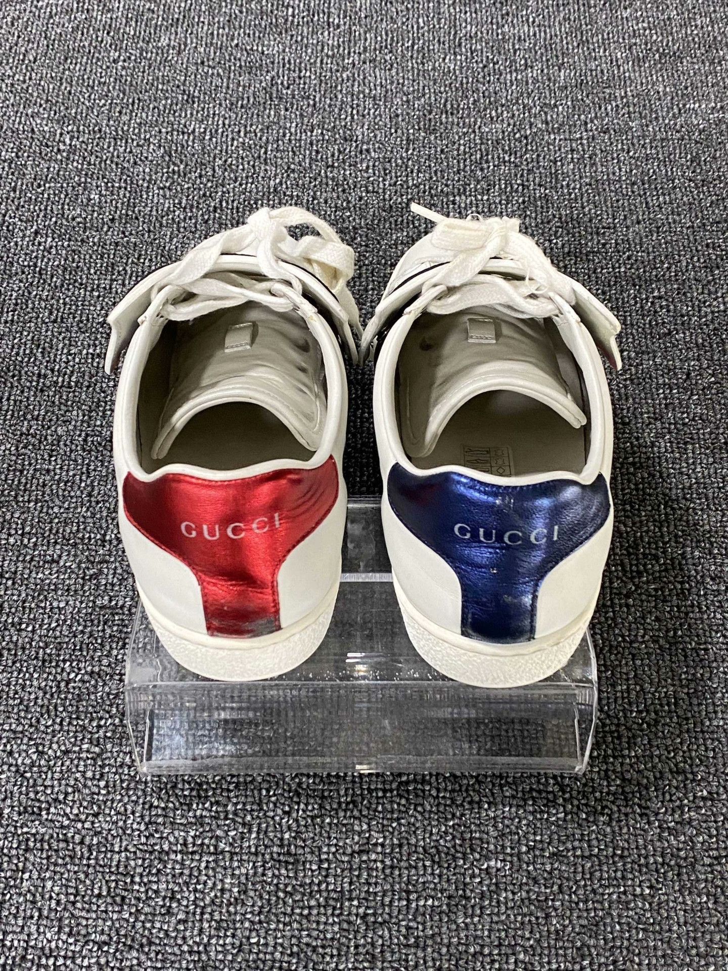 Gucci Gucci White Lowtop Sneakers us_5 Women Size US 5 / IT 35 - 5 Thumbnail