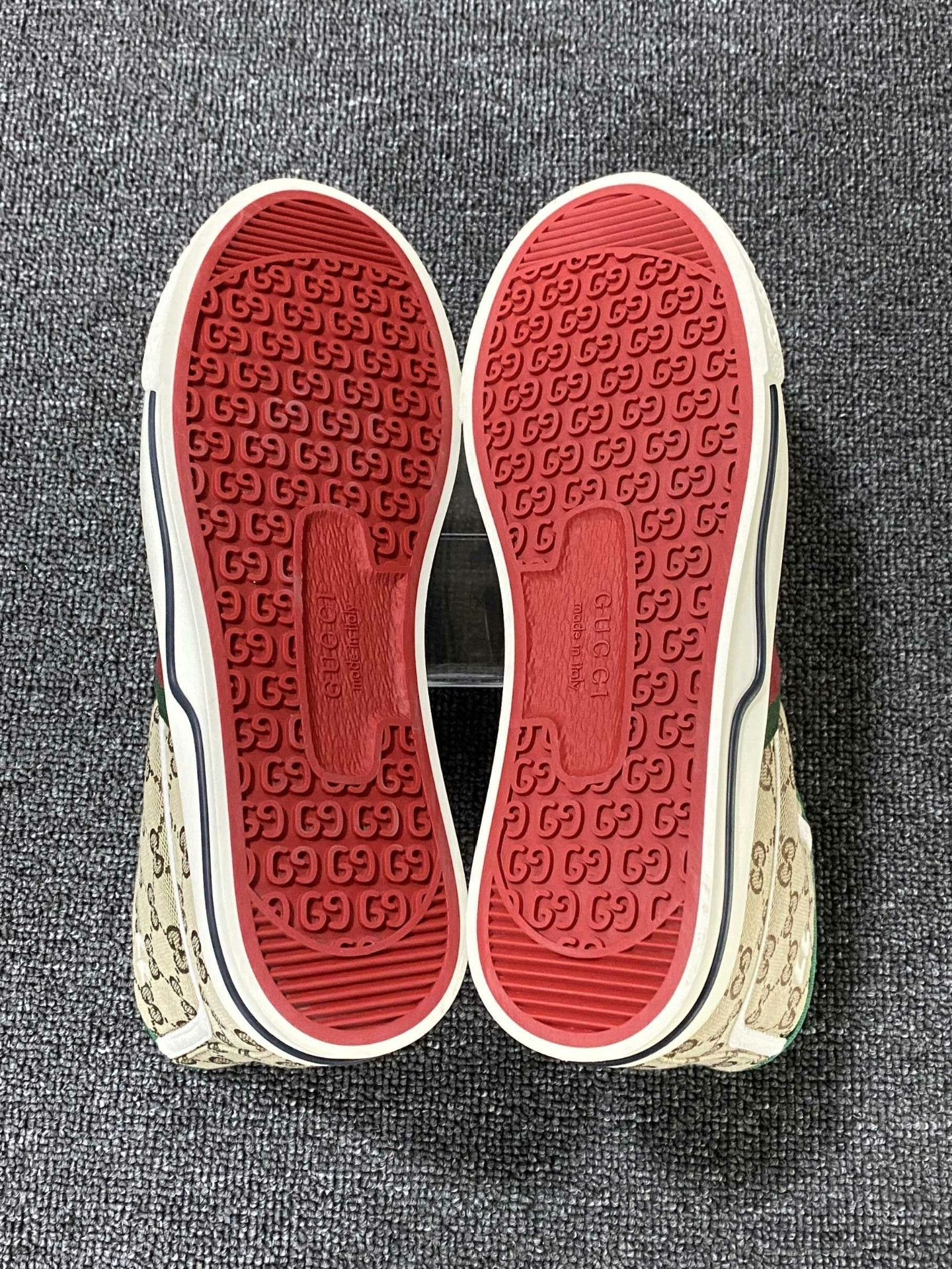 Gucci Gucci Tennis Brown Hitop Sneakers 7.5 Men Size US 7.5 / EU 40-41 - 6 Thumbnail