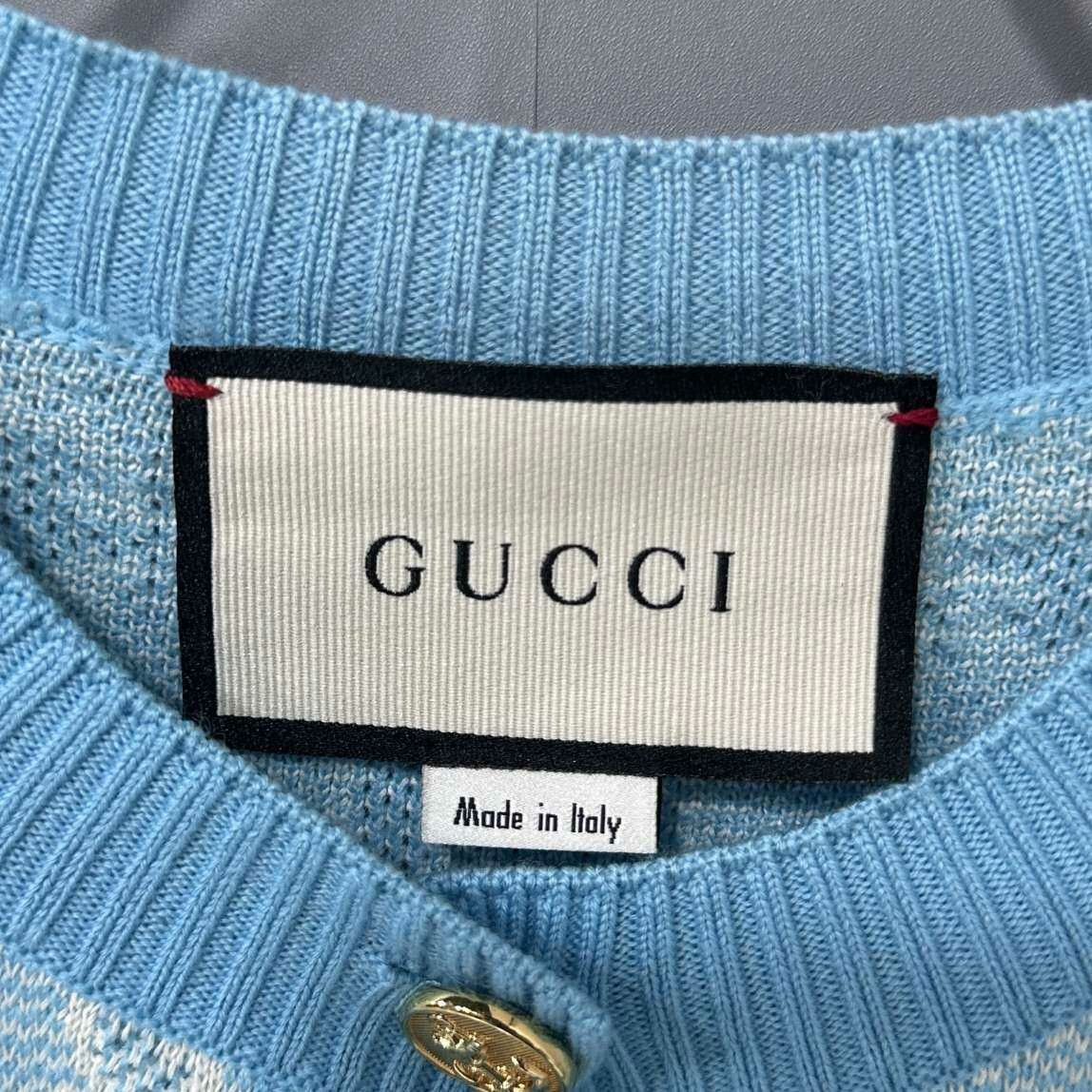 Gucci Gucci Blue Sweater XS Women Size XS / US 0-2 / IT 36-38 - 4 Thumbnail