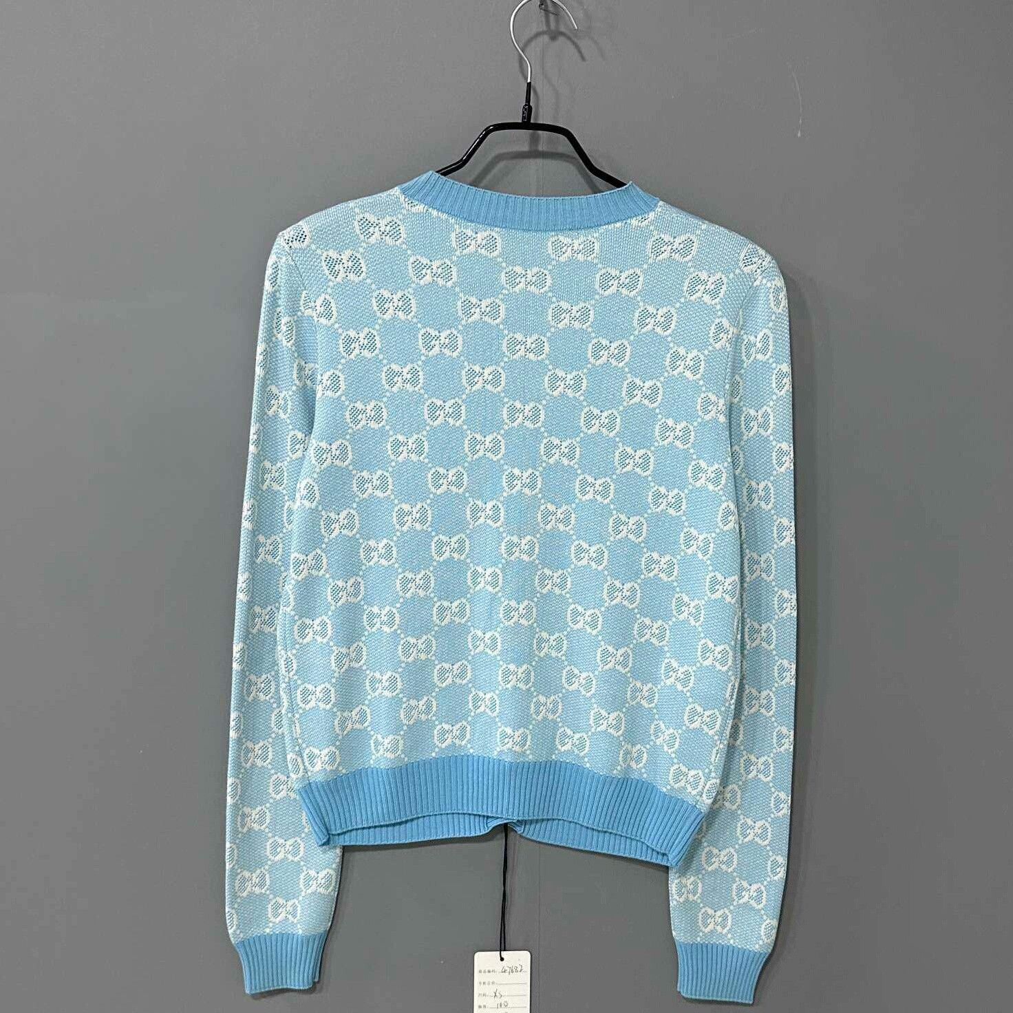 Gucci Gucci Blue Sweater XS Women Size XS / US 0-2 / IT 36-38 - 3 Thumbnail