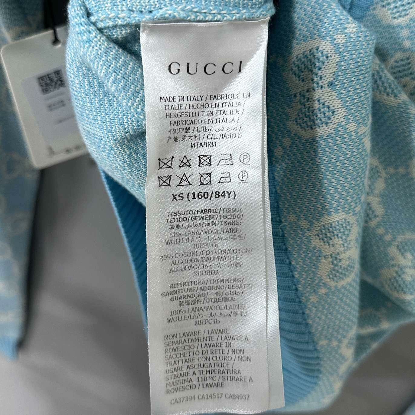Gucci Gucci Blue Sweater XS Women Size XS / US 0-2 / IT 36-38 - 5 Thumbnail