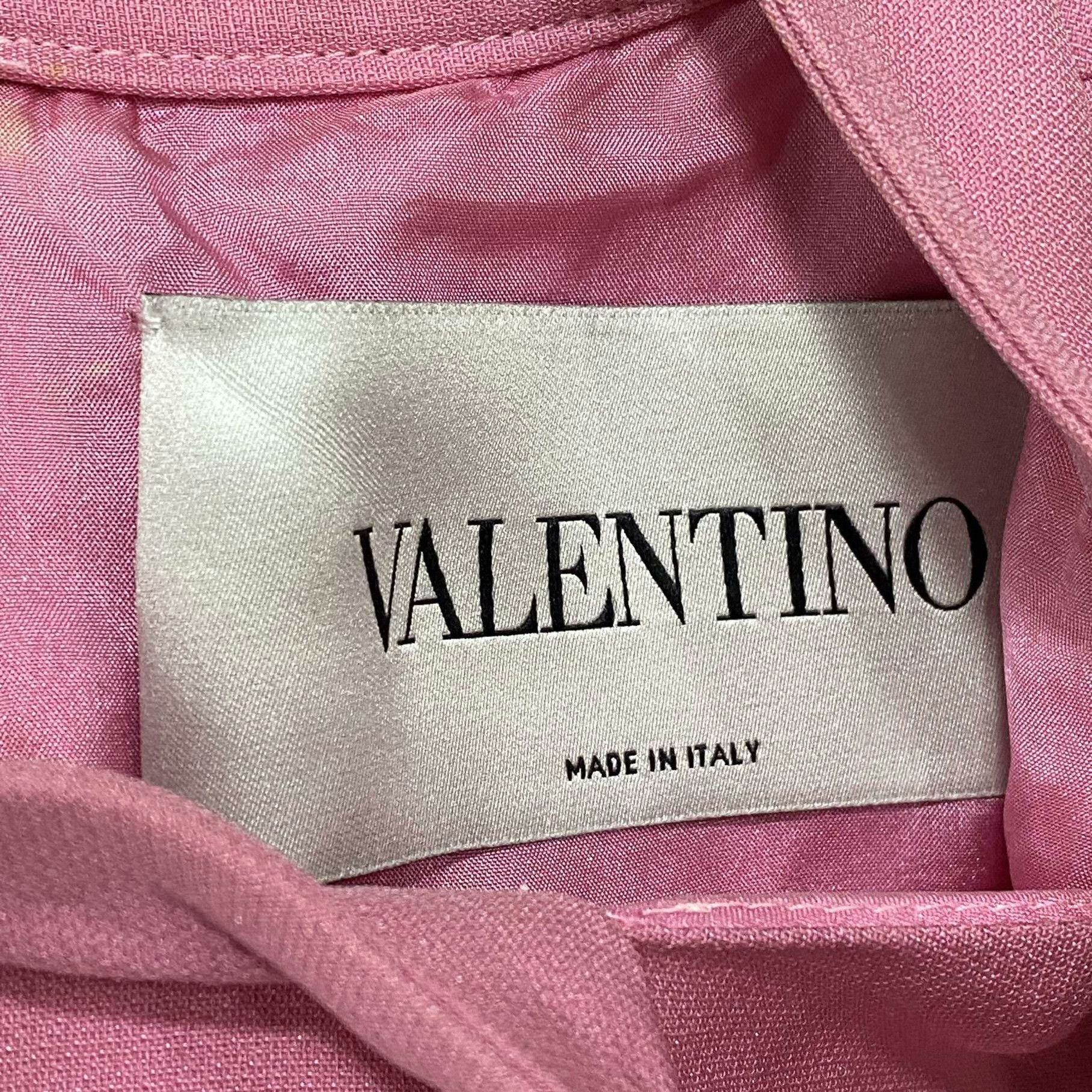 Valentino Valentino Pink T-Shirt M Women Size M / US 6-8 / IT 42-44 - 4 Thumbnail