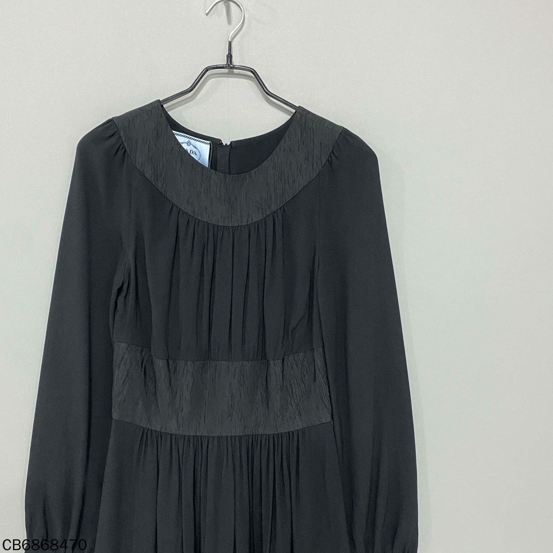 Prada Prada Black Dress L Women Size L / US 10 / IT 46 - 3 Thumbnail