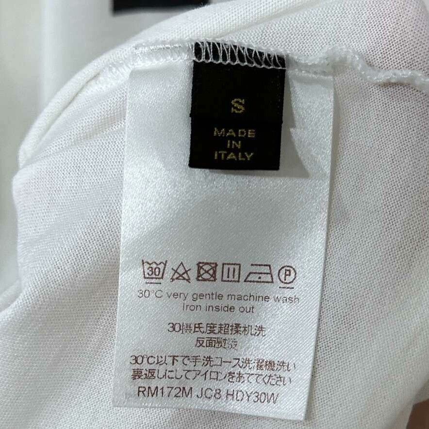 Louis Vuitton Louis Vuitton Collab White T-Shirt s Men Size US S / EU 44-46 / 1 - 6 Thumbnail