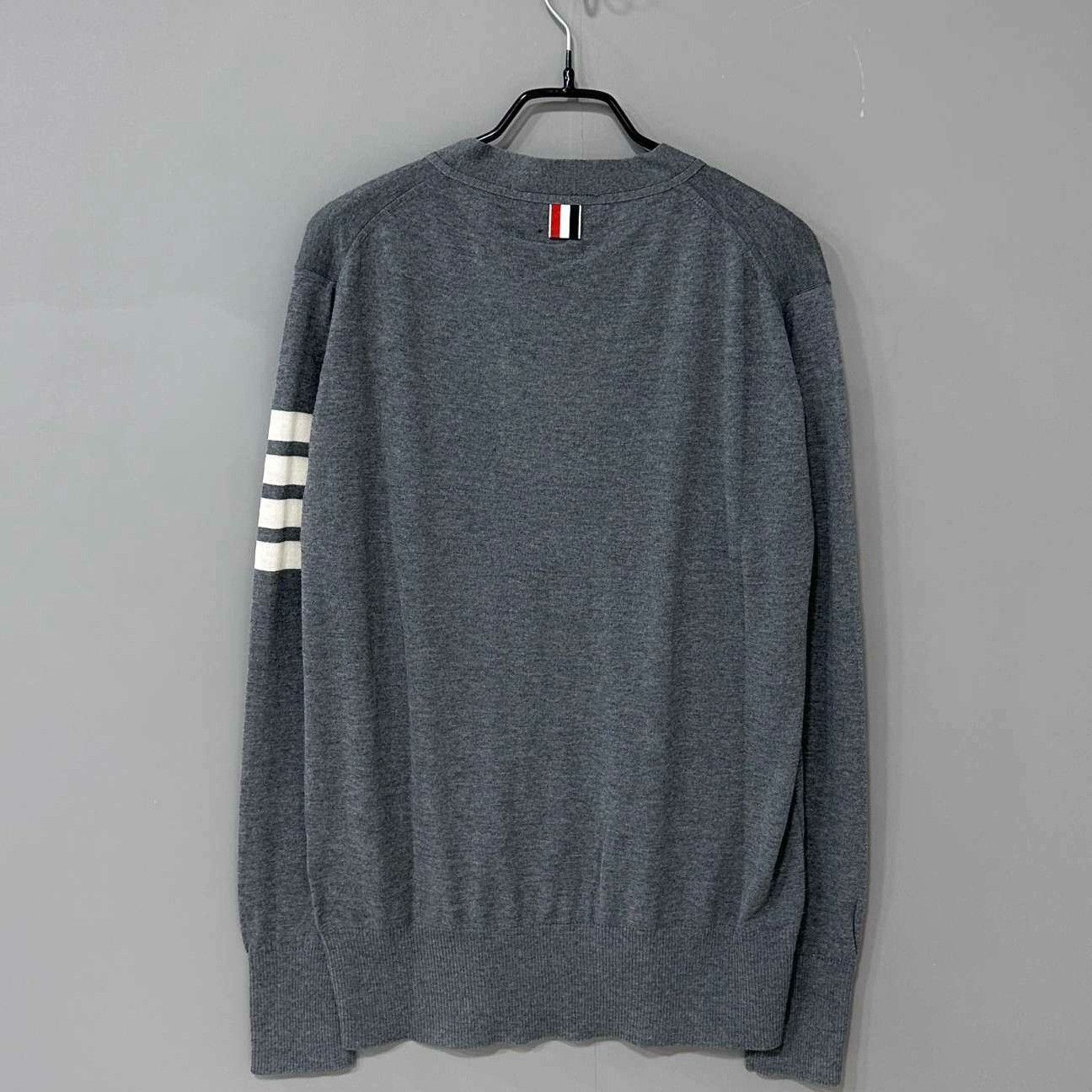Thom Browne Thom Browne Wool Striped Brown Sweater m Men Size US M / EU 48-50 / 2 - 3 Thumbnail
