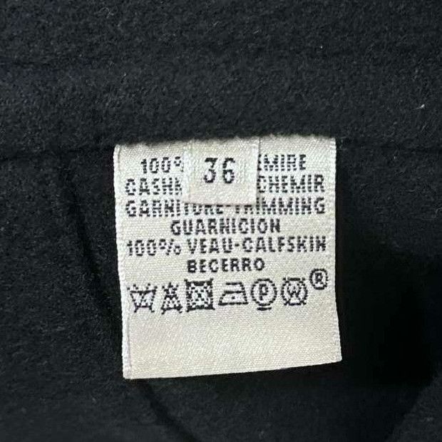 Hermes Hermes Metallic Black Coat M Women Size M / US 6-8 / IT 42-44 - 4 Thumbnail