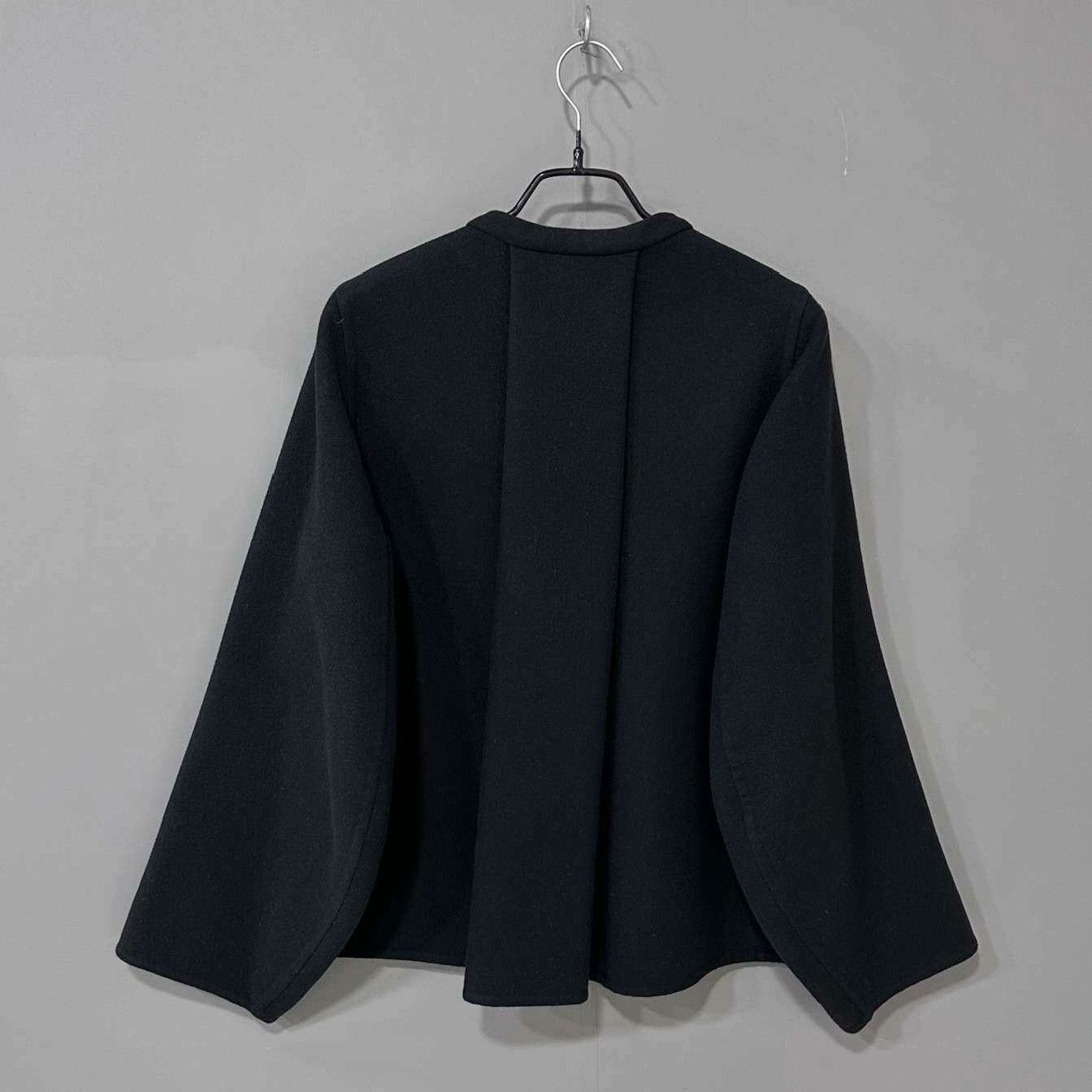 Hermes Hermes Metallic Black Coat M Women Size M / US 6-8 / IT 42-44 - 2 Thumbnail