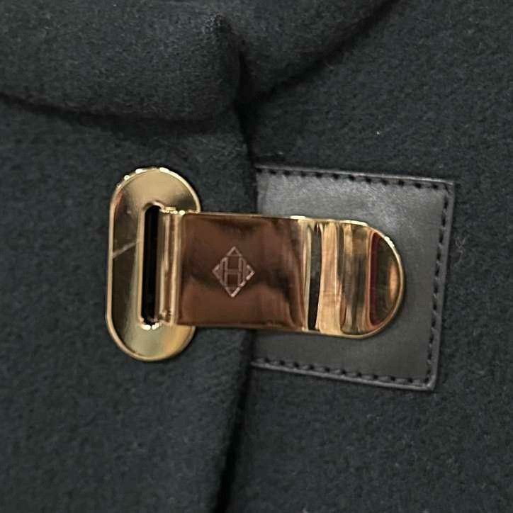 Hermes Hermes Metallic Black Coat M Women Size M / US 6-8 / IT 42-44 - 5 Thumbnail