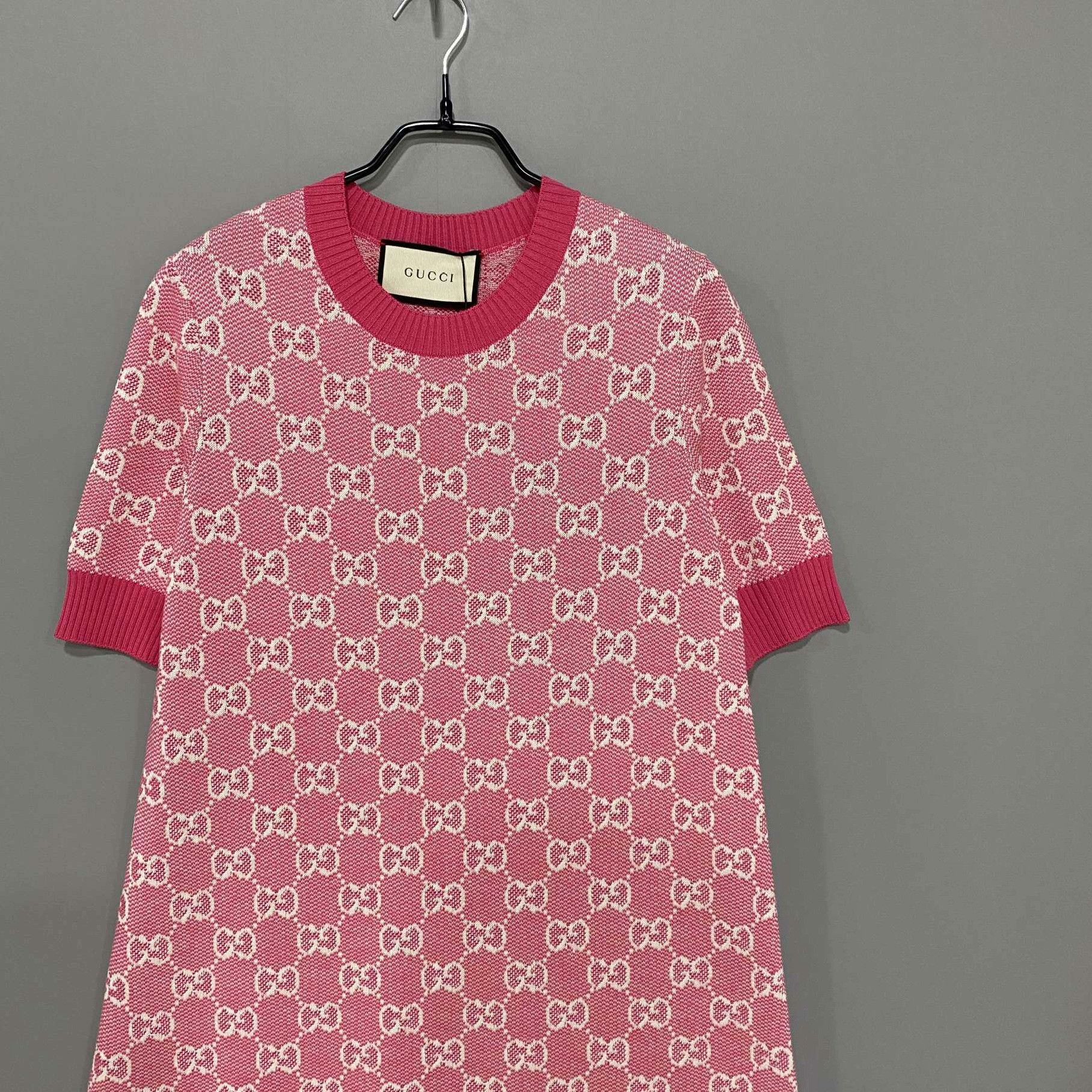 Gucci Gucci Retro Pink Dress M Women Size M / US 6-8 / IT 42-44 - 2 Thumbnail