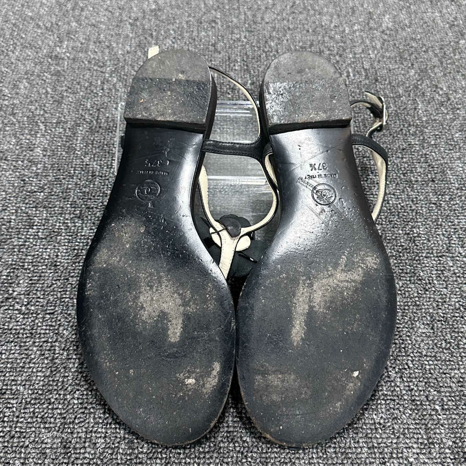 Chanel Chanel Retro Sandals us_6-5 Women Size US 6.5 / IT 36.5 - 6 Thumbnail