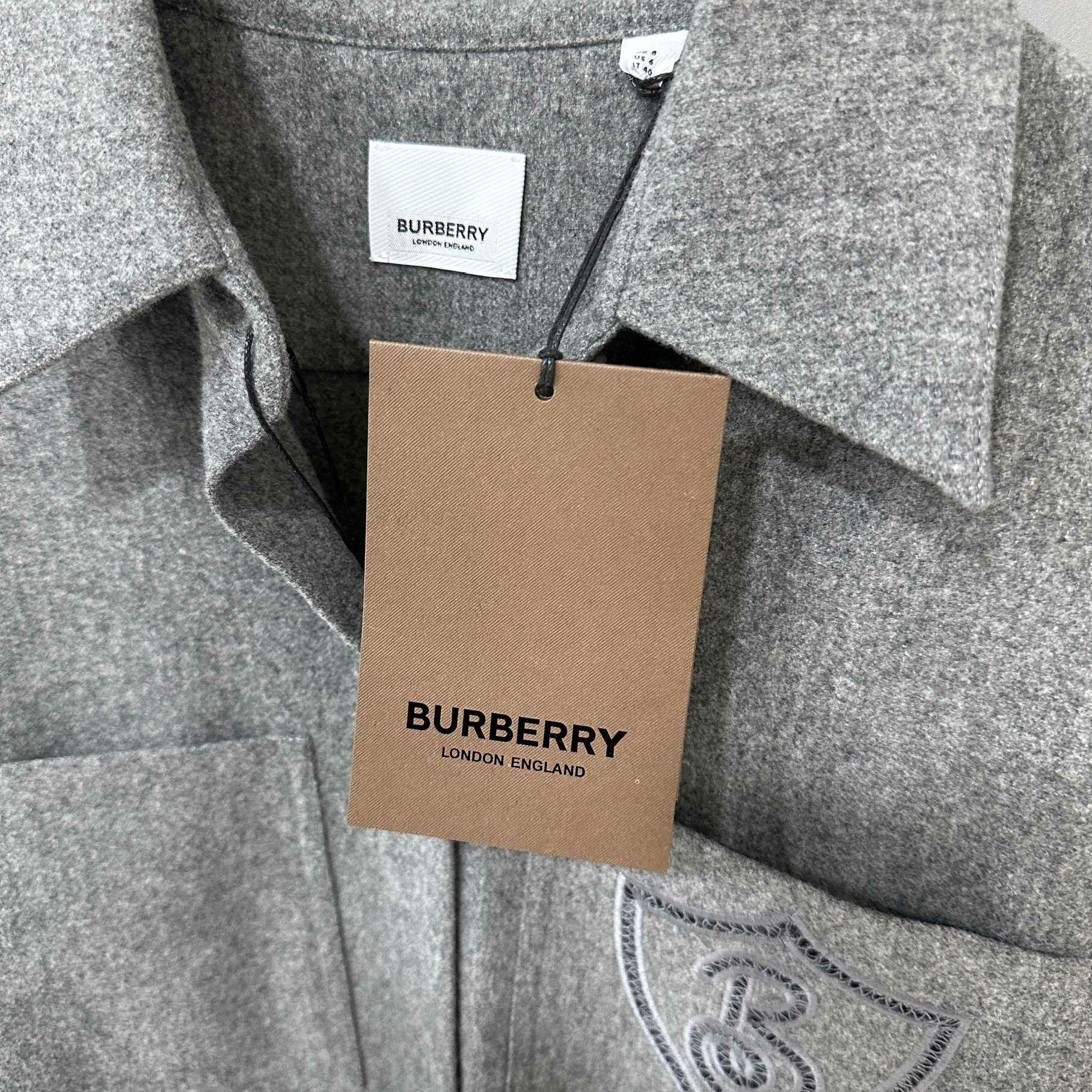 Burberry Burberry Wool Coat XS Women Size XS / US 0-2 / IT 36-38 - 4 Thumbnail