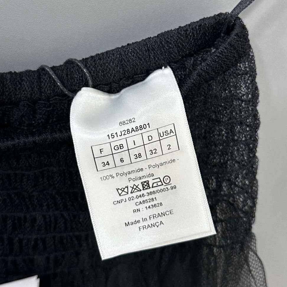 Dior Dior Black Skirt 37 Women Size 37" - 5 Thumbnail