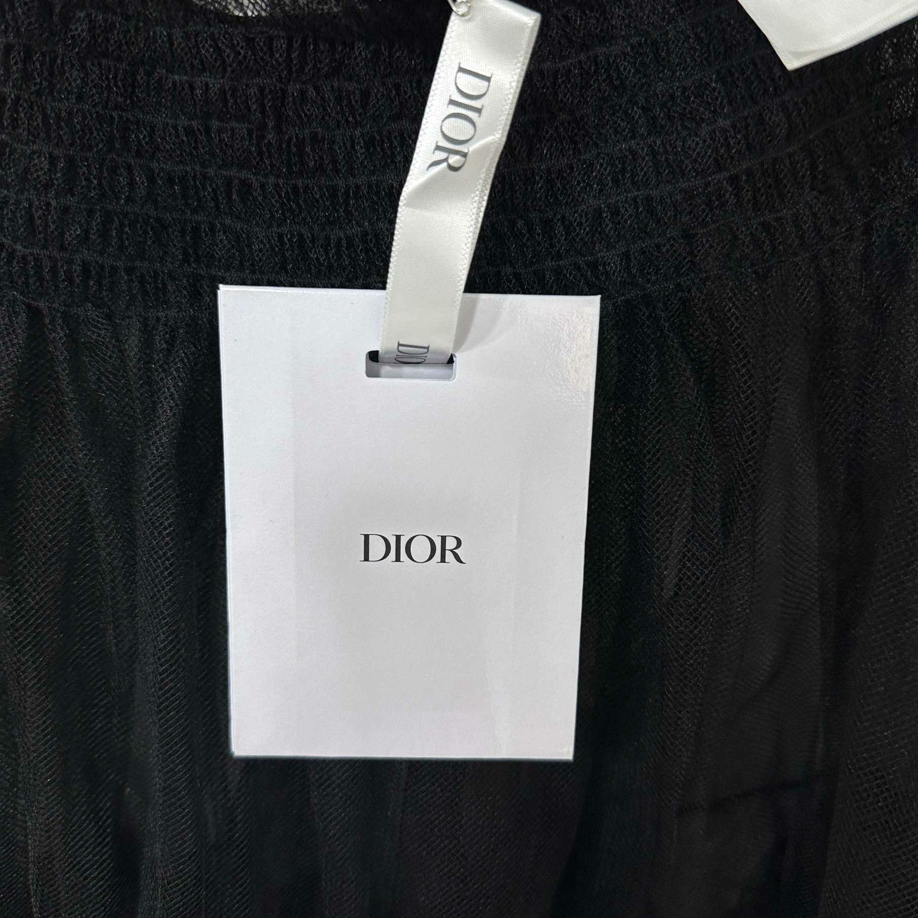 Dior Dior Black Skirt 37 Women Size 37" - 4 Thumbnail