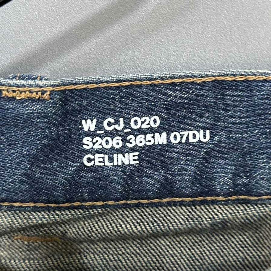 Celine Celine Retro Denim Skirt 28 Women Size 28" / US 6 / IT 42 - 6 Thumbnail