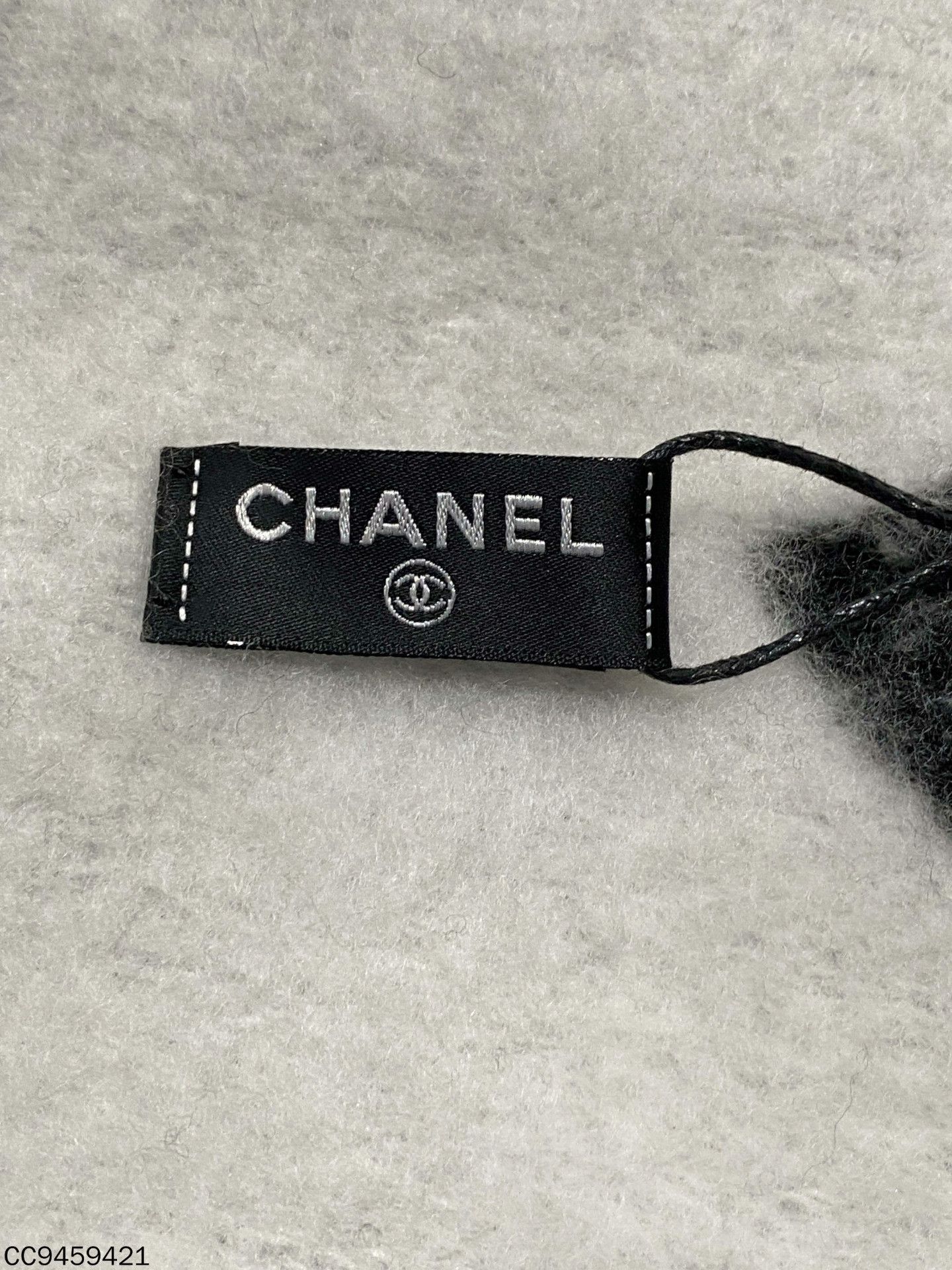 Chanel Chanel Black Scarf one size Men Size ONE SIZE - 4 Thumbnail