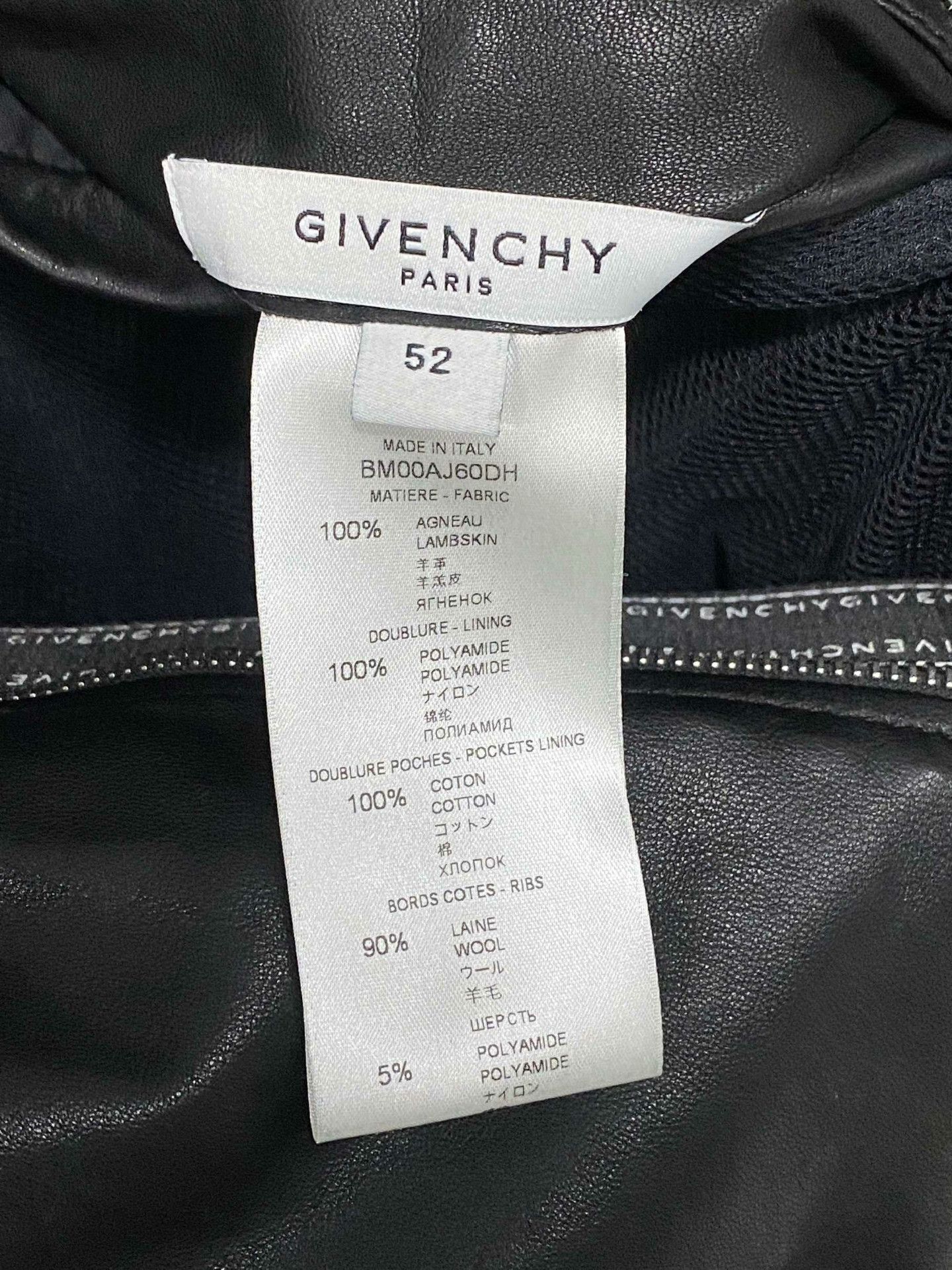 Givenchy Givenchy Premium Leather Jacket m Men Size US M / EU 48-50 / 2 - 4 Thumbnail