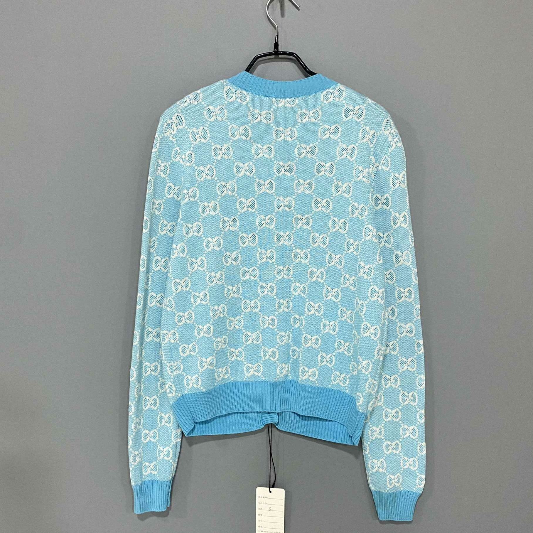 Gucci Gucci Blue Sweater S Women Size S / US 4 / IT 40 - 4 Thumbnail