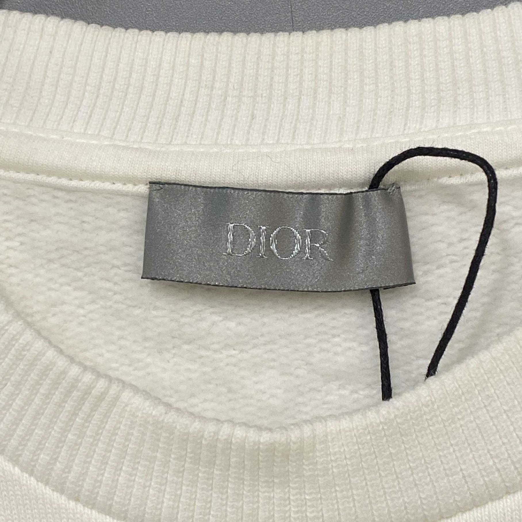 Dior Dior Collab White Hoodie xs Men Size US XS / EU 42 / 0 - 6 Thumbnail