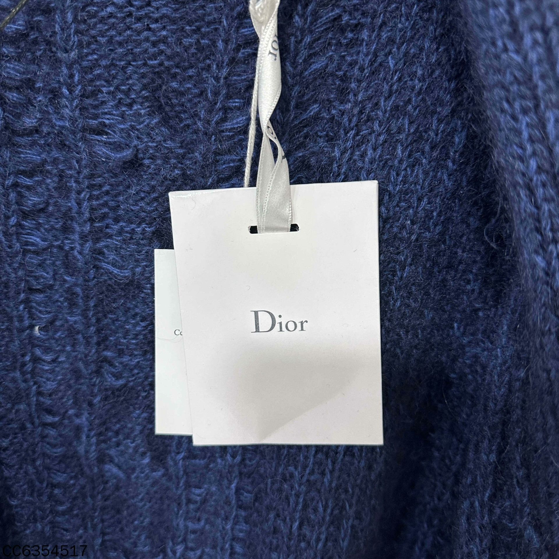 Dior Dior Wool Blue Sweater S Women Size S / US 4 / IT 40 - 4 Thumbnail