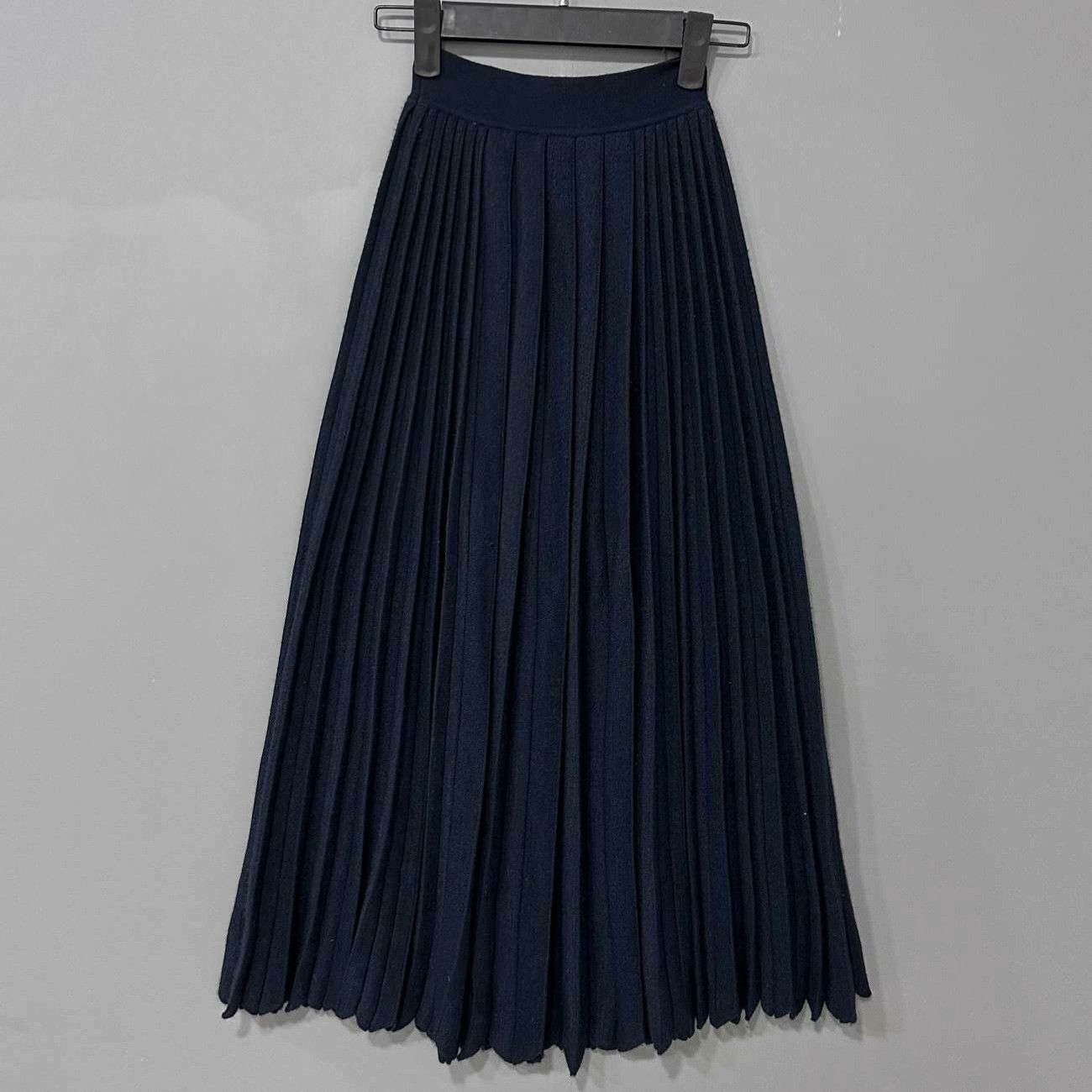 Loro Piana Loro Piana Blue Skirt 38 Women Size 38" / US 16 / IT 52 - 3 Thumbnail