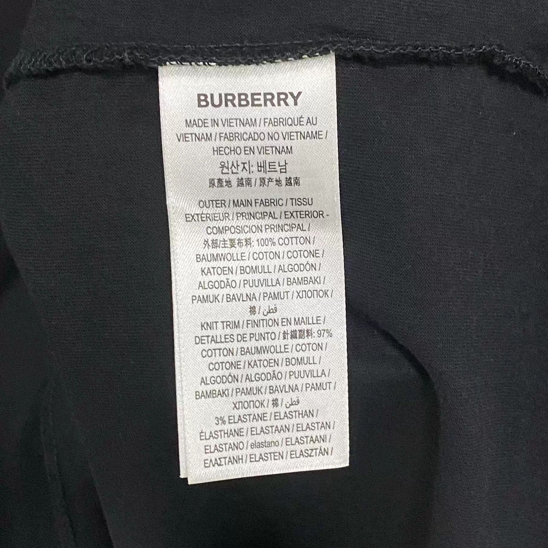 Burberry Burberry Retro Black T-Shirt s Men Size US S / EU 44-46 / 1 - 6 Thumbnail