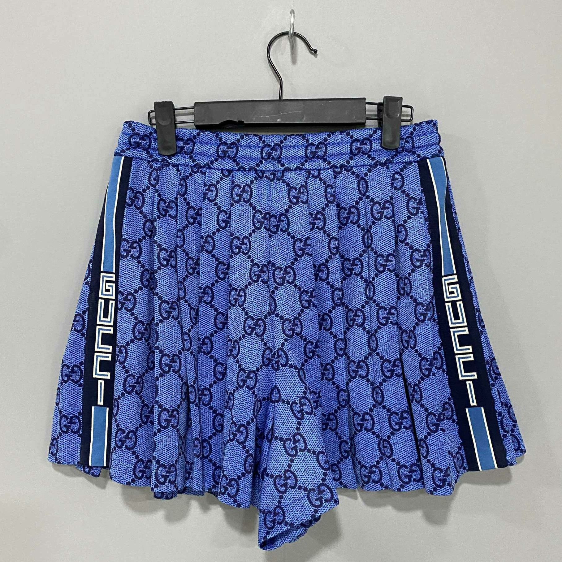 Gucci Gucci Blue Skirt 26 Women Size 26" / US 2 / IT 38 - 3 Thumbnail