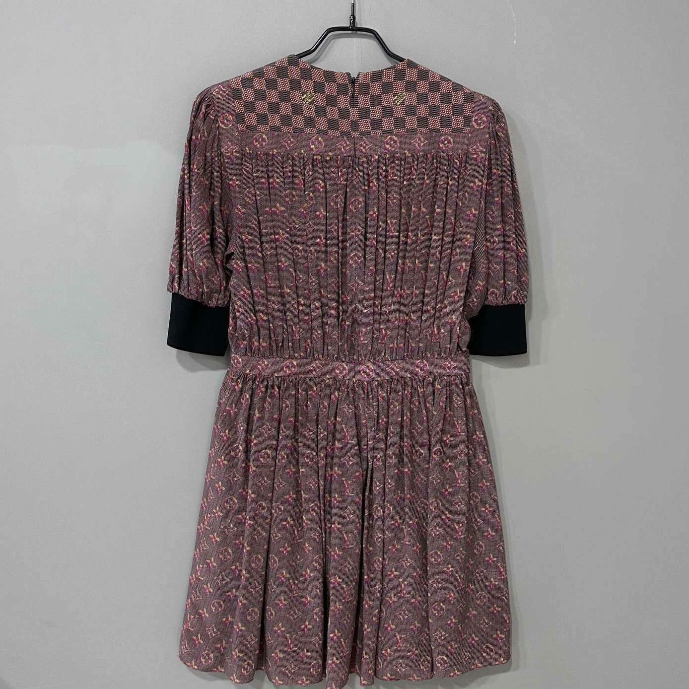 Louis Vuitton Louis Vuitton Silk Multi Dress S Women Size S / US 4 / IT 40 - 3 Thumbnail