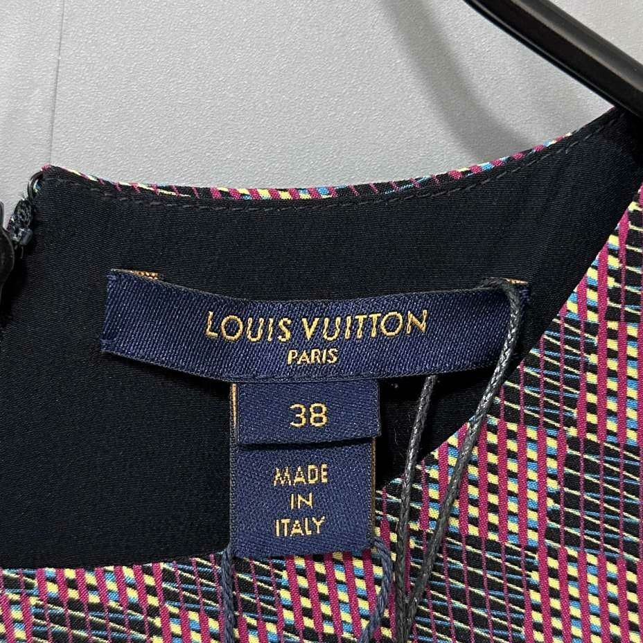 Louis Vuitton Louis Vuitton Silk Multi Dress S Women Size S / US 4 / IT 40 - 6 Thumbnail