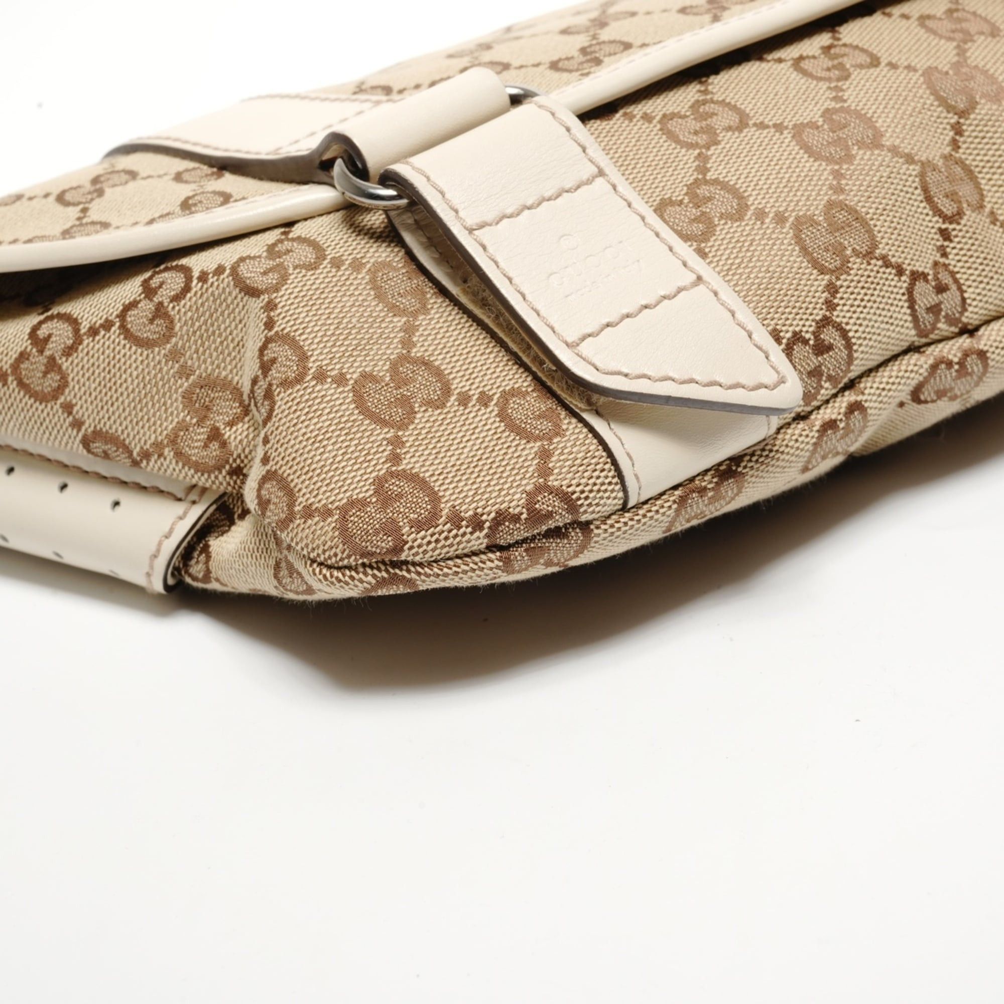Gucci Gucci GG Canvas Waist Bag, Beige Size ONE SIZE - 5 Thumbnail