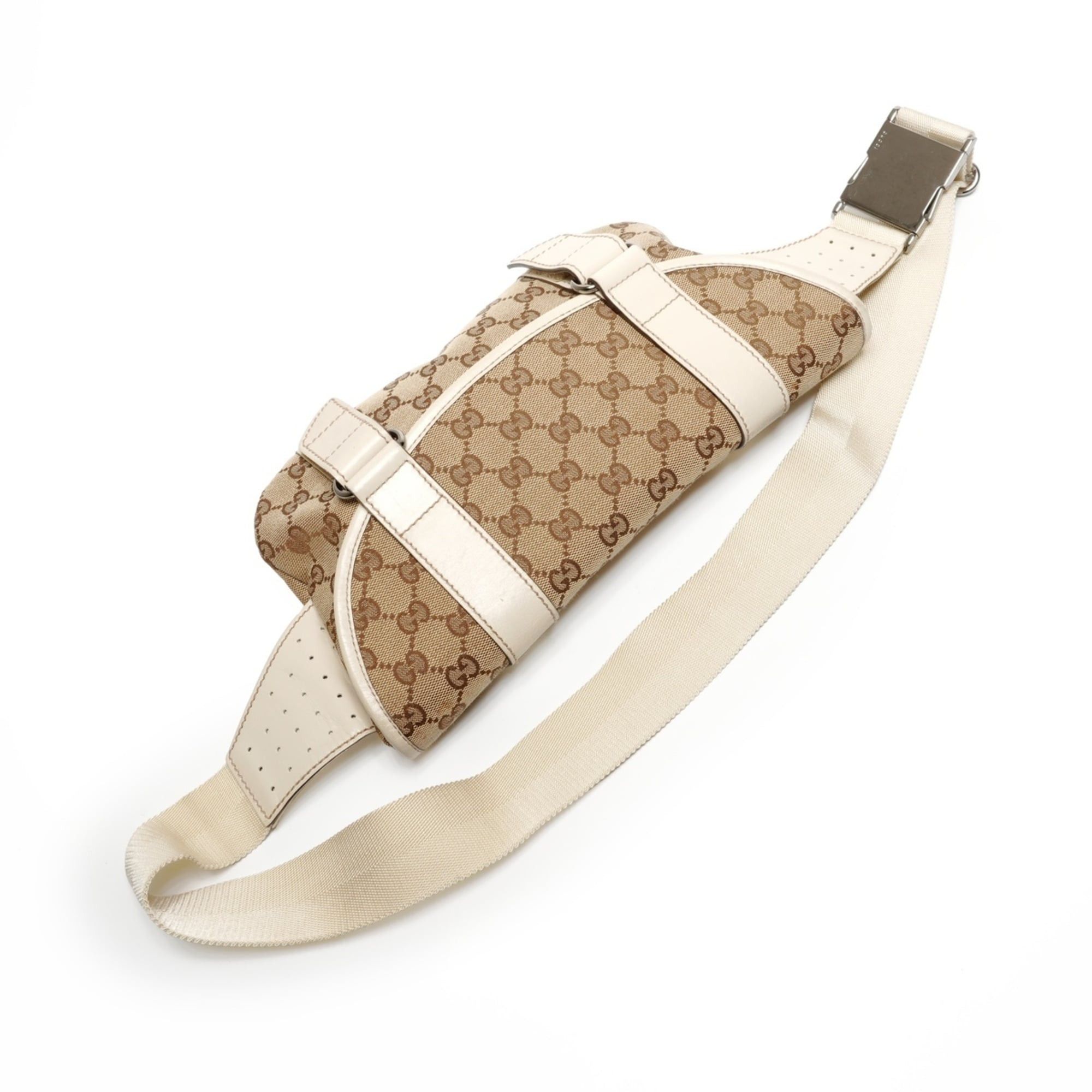 Gucci Gucci GG Canvas Waist Bag, Beige Size ONE SIZE - 8 Thumbnail