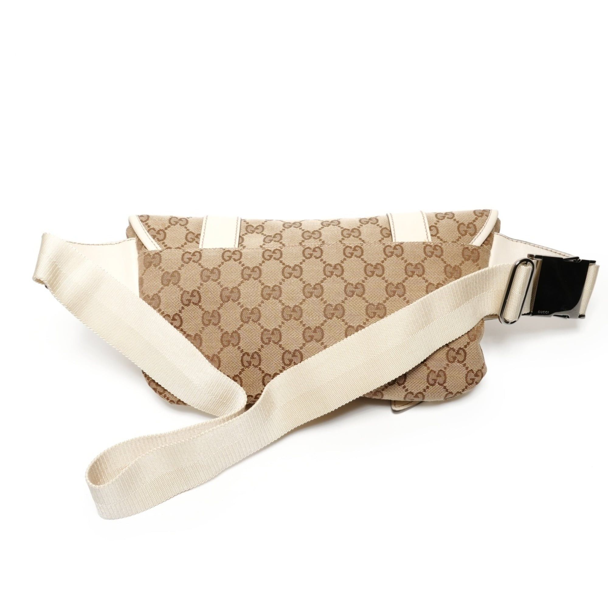 Gucci Gucci GG Canvas Waist Bag, Beige Size ONE SIZE - 2 Thumbnail