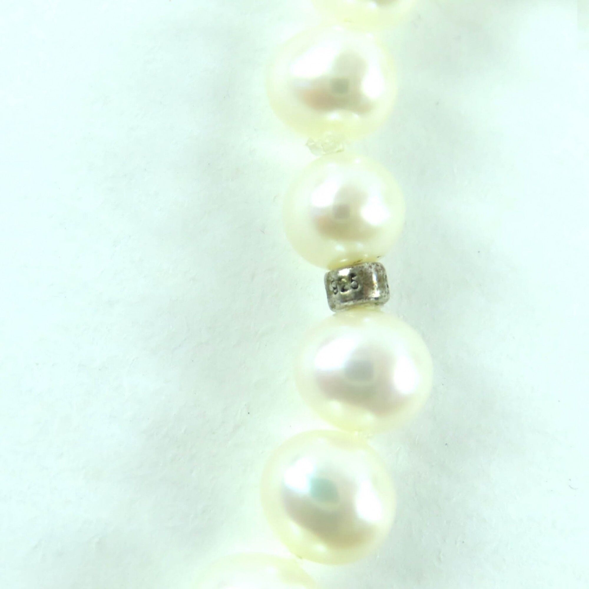 Tiffany & Co. TIFFANY&Co. Tiffany Ziegfeld Collection Pearl Wrap Necklace, Freshwater Pearls, 925 Sterling Silver, 246cm Length, Long White, Comes with Box and Case, Weight 207g, Women's. Size ONE SIZE - 7 Thumbnail