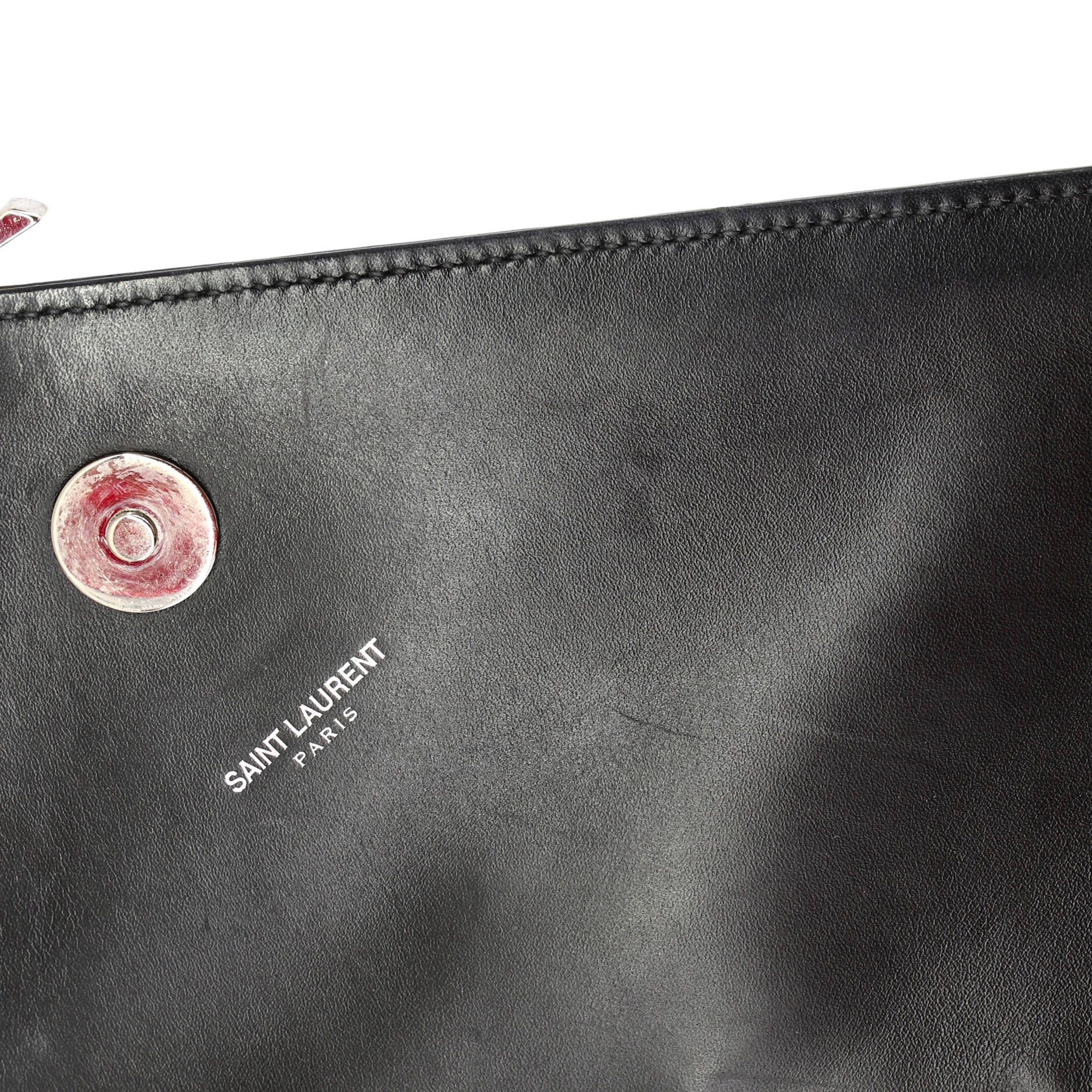 Saint Laurent Paris Classic Monogram Envelope Satchel Size ONE SIZE - 6 Thumbnail