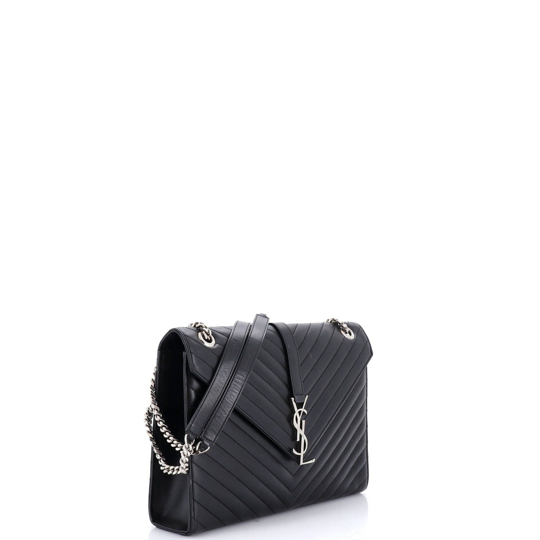 Saint Laurent Paris Classic Monogram Envelope Satchel Size ONE SIZE - 2 Thumbnail