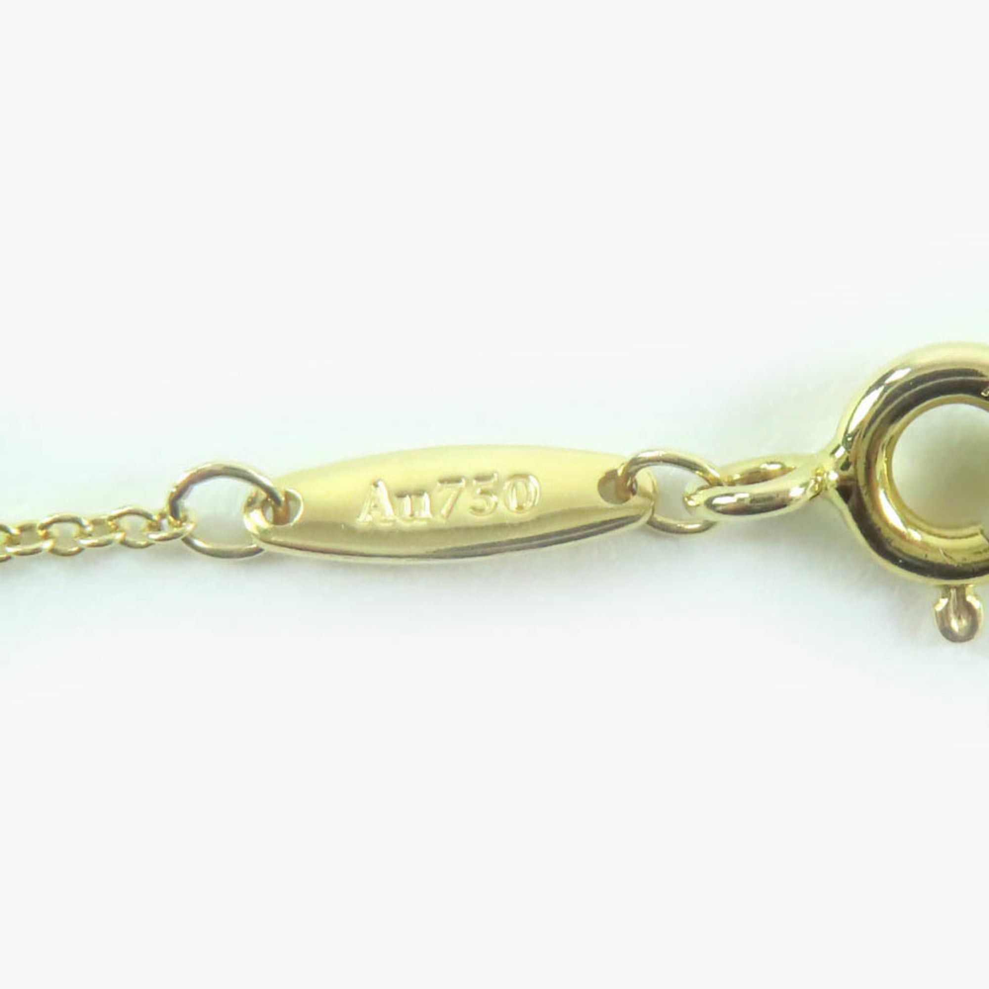Tiffany & Co. TIFFANY&Co. Tiffany & Co. Elsa Peretti By the Yard K18 750 (Yellow Gold) Current Model 0.08ct 1P Diamond Necklace Gold Total Weight 1.75g Women's Size ONE SIZE - 6 Thumbnail