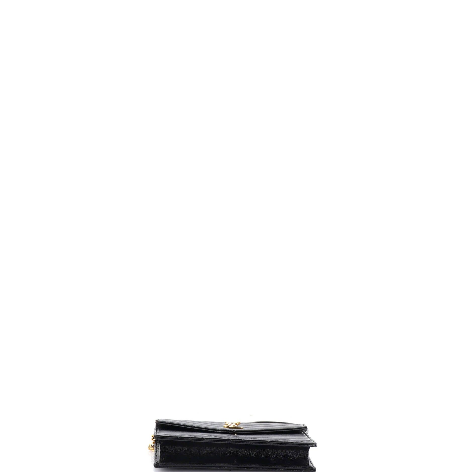 Saint Laurent Paris Classic Monogram Wallet on Chain Size ONE SIZE - 4 Thumbnail