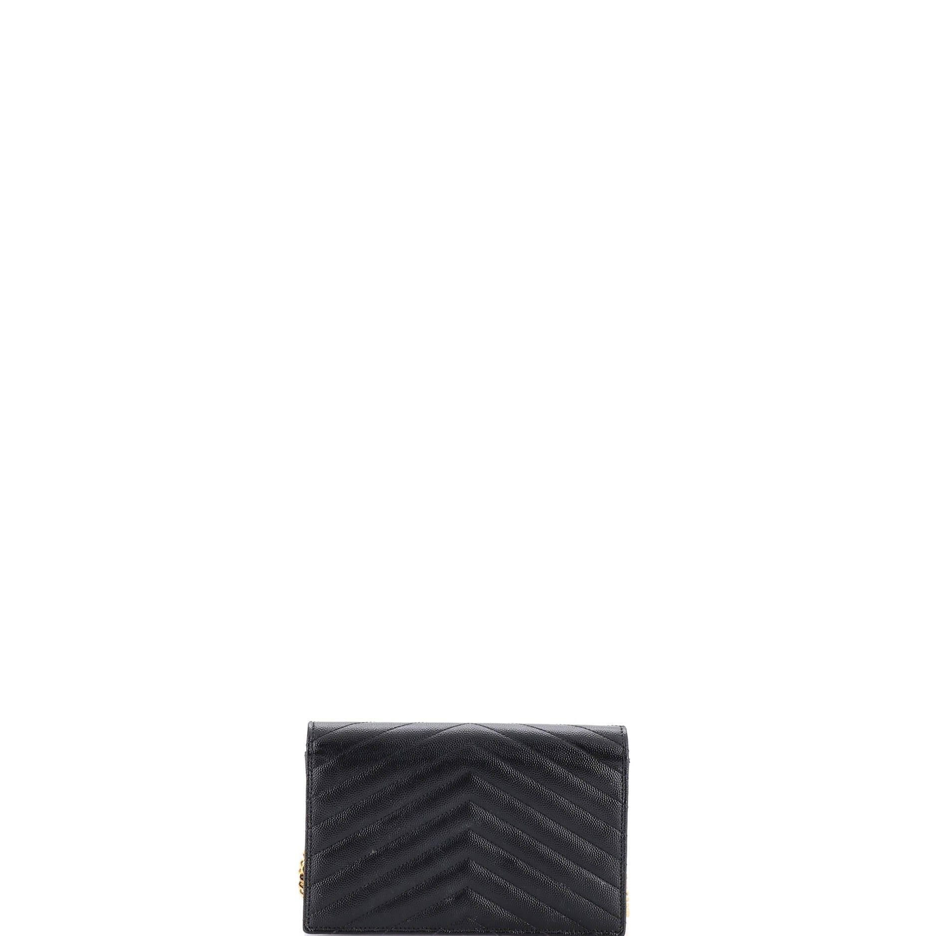Saint Laurent Paris Classic Monogram Wallet on Chain Size ONE SIZE - 3 Thumbnail
