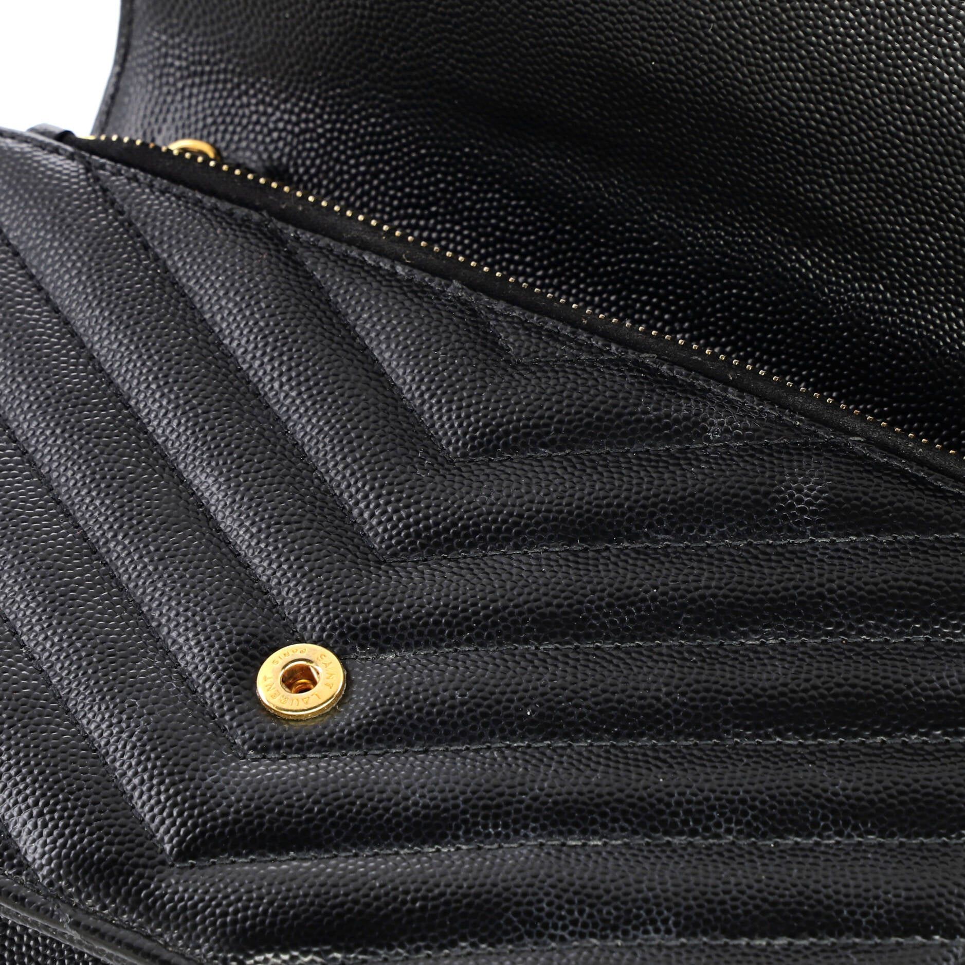 Saint Laurent Paris Classic Monogram Wallet on Chain Size ONE SIZE - 6 Thumbnail