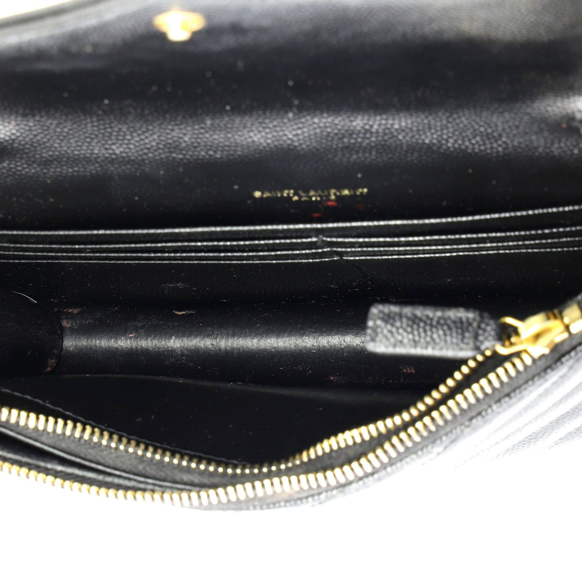 Saint Laurent Paris Classic Monogram Wallet on Chain Size ONE SIZE - 5 Thumbnail