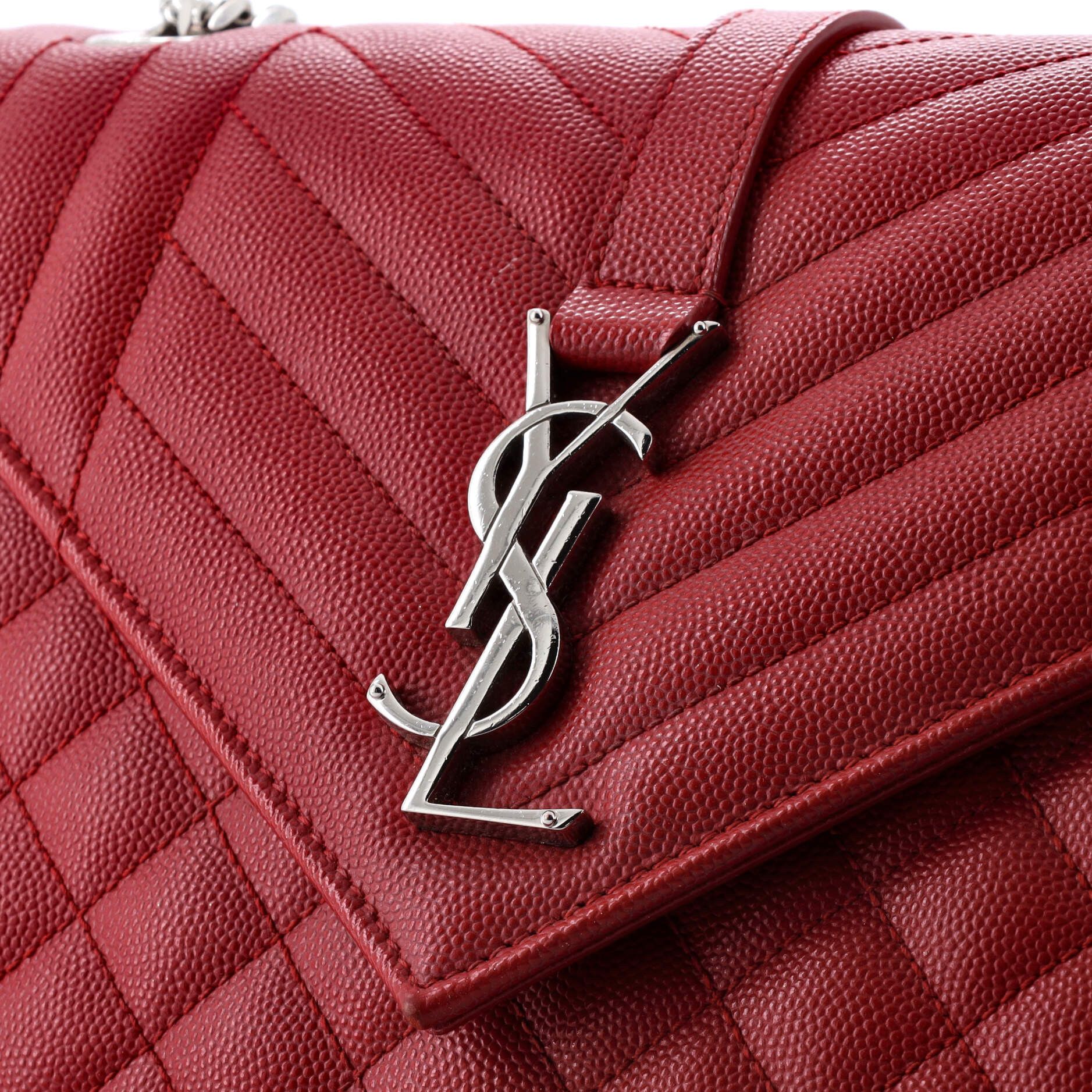 Saint Laurent Paris Classic Monogram Envelope Satchel Size ONE SIZE - 7 Thumbnail