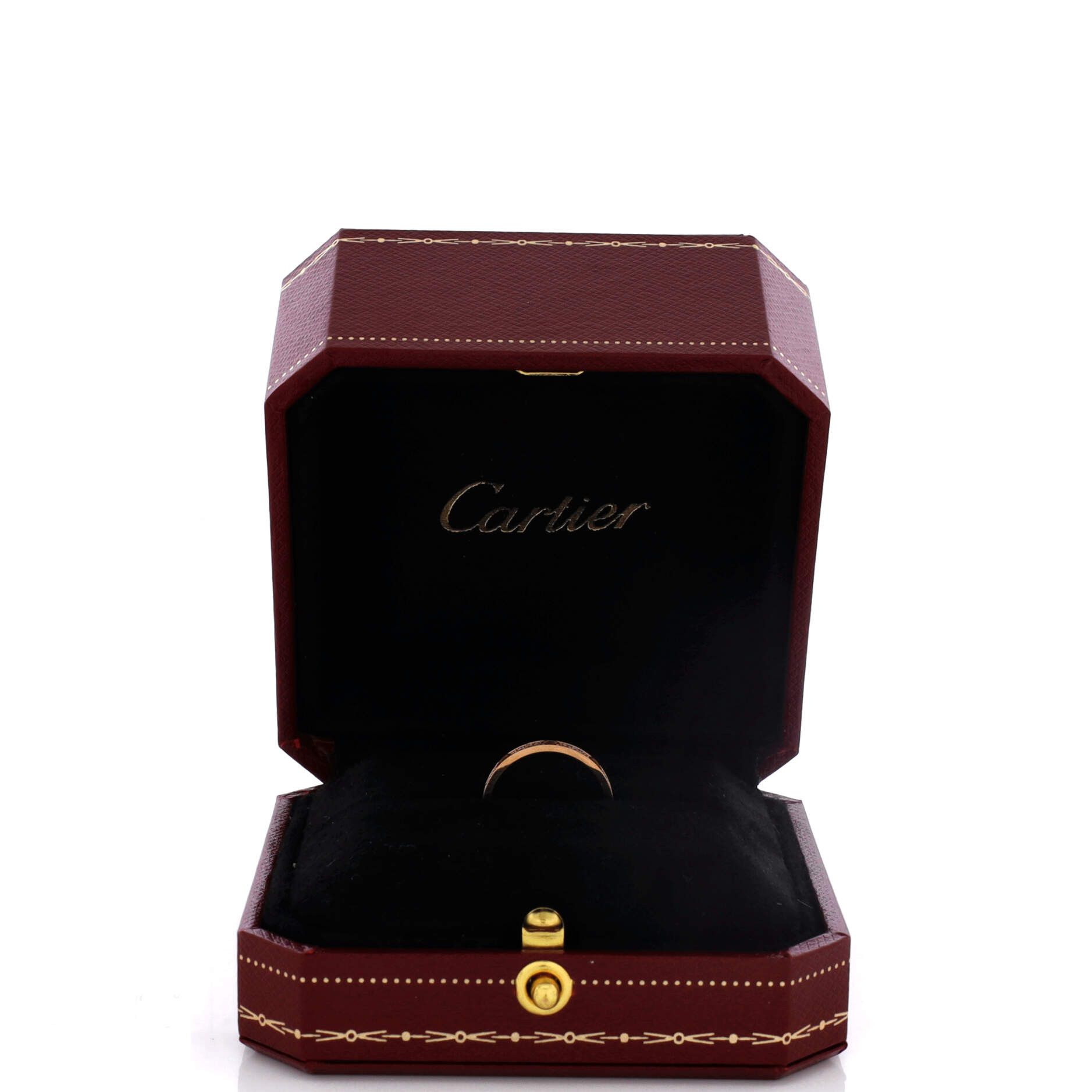 Cartier Love Wedding Band Pave Diamonds Ring Size ONE SIZE - 2 Thumbnail