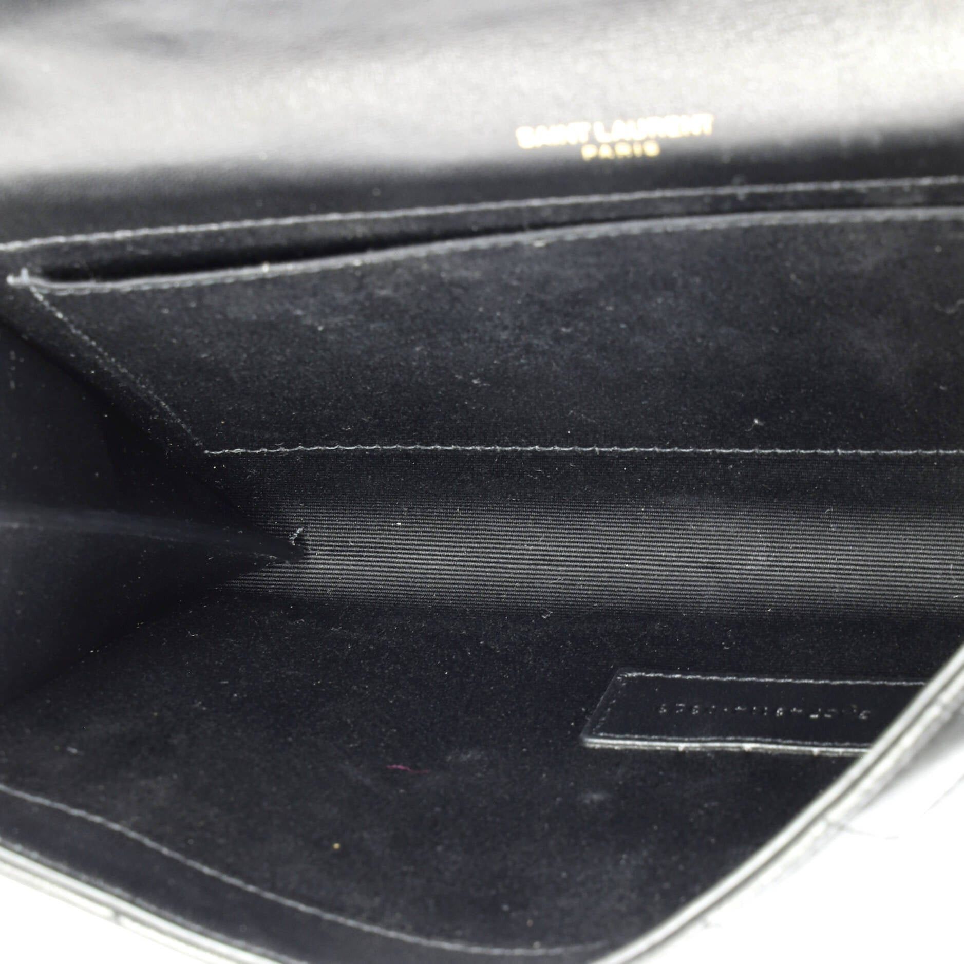 Saint Laurent Paris Monogram Flap Pouch Size ONE SIZE - 5 Thumbnail