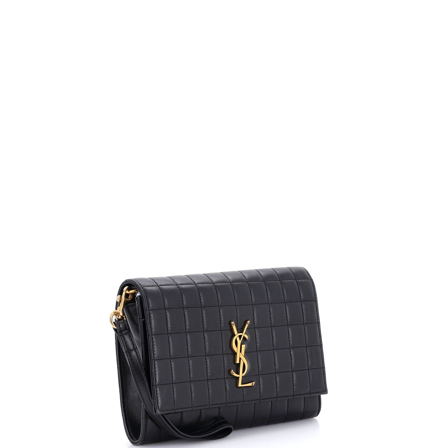 Saint Laurent Paris Monogram Flap Pouch Size ONE SIZE - 2 Thumbnail
