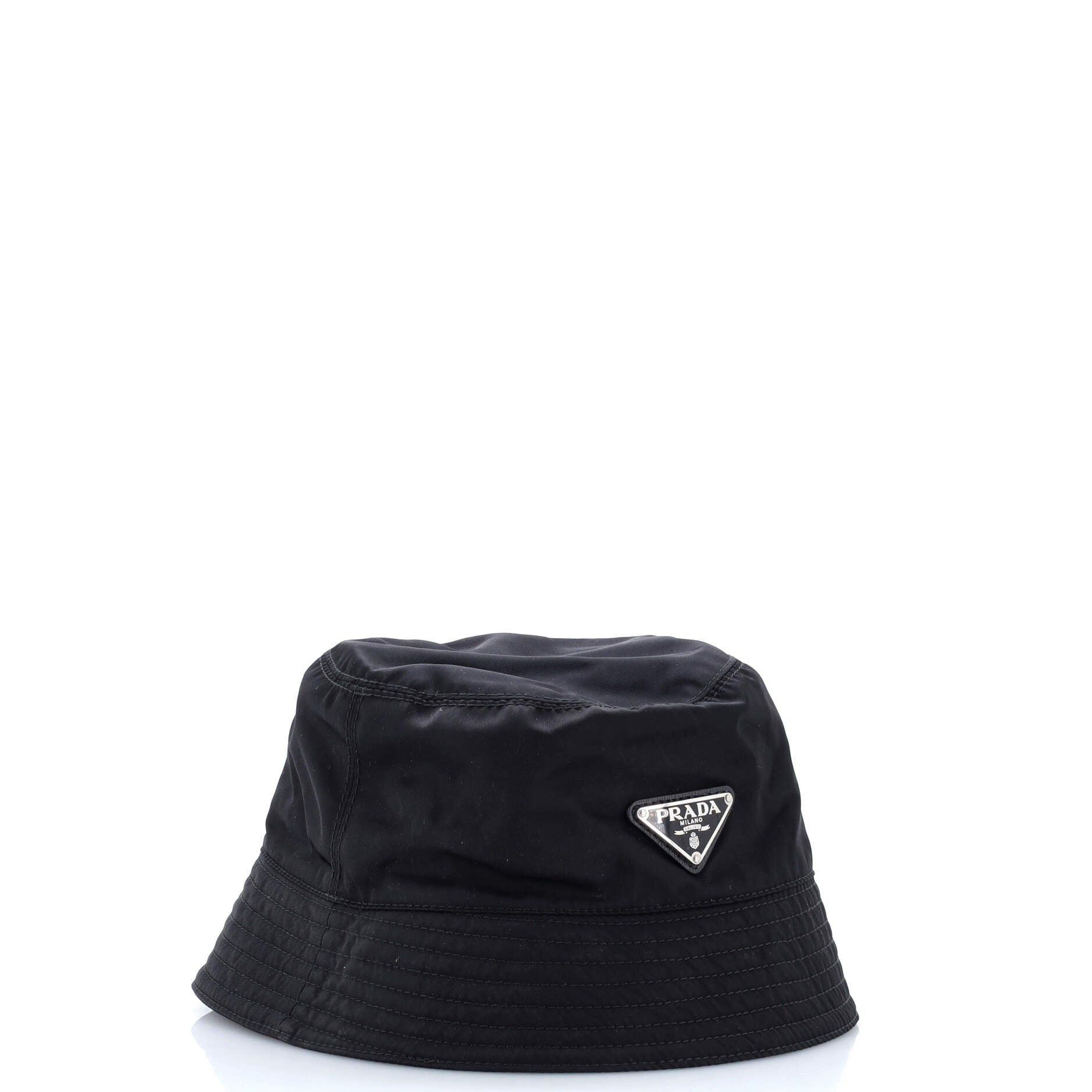Prada Logo Bucket Hat Size ONE SIZE - 2 Thumbnail