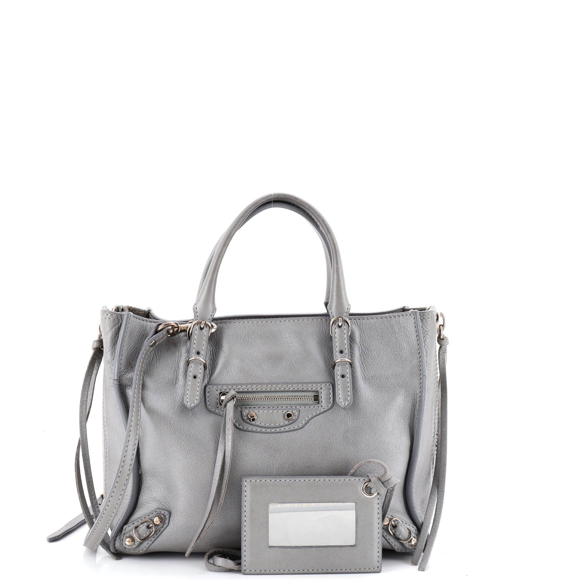 Balenciaga Papier A4 Zip Around Classic Studs Bag Size ONE SIZE - 2 Thumbnail