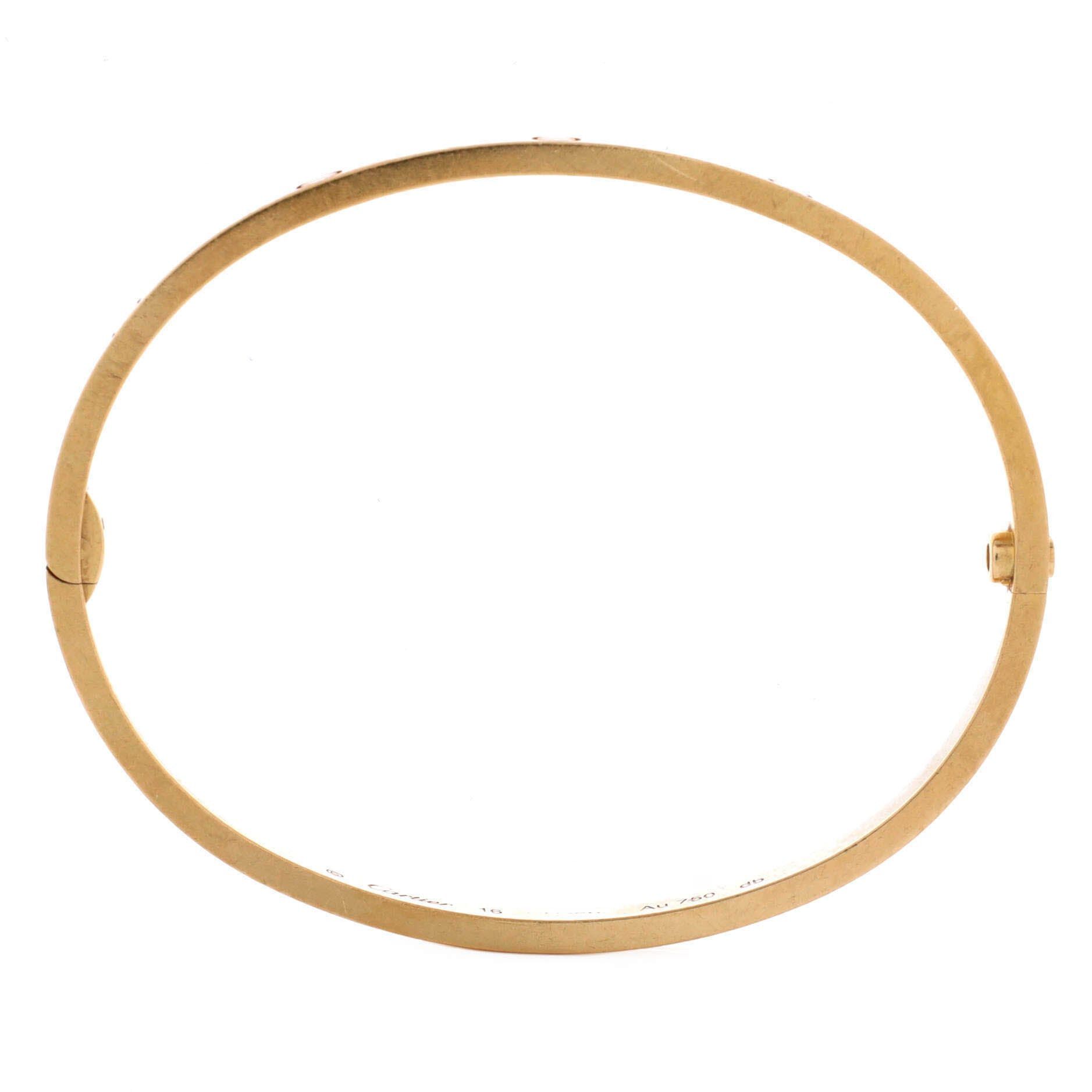Cartier Love Bracelet Size ONE SIZE - 3 Thumbnail