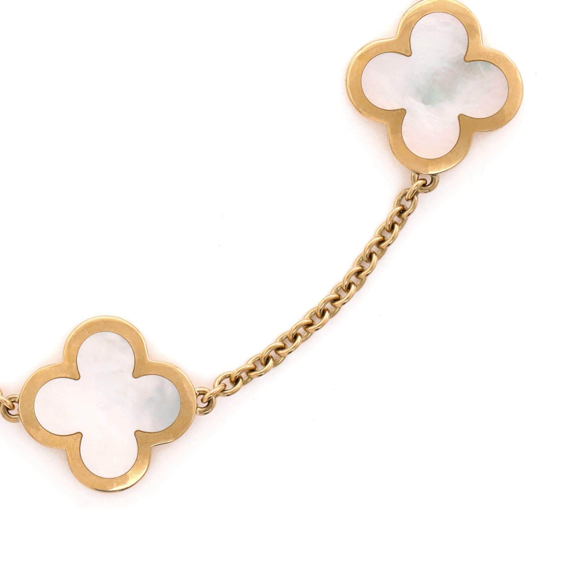 Van Cleef & Arpels Pure Alhambra 4 Motifs Bracelet Size ONE SIZE - 2 Thumbnail
