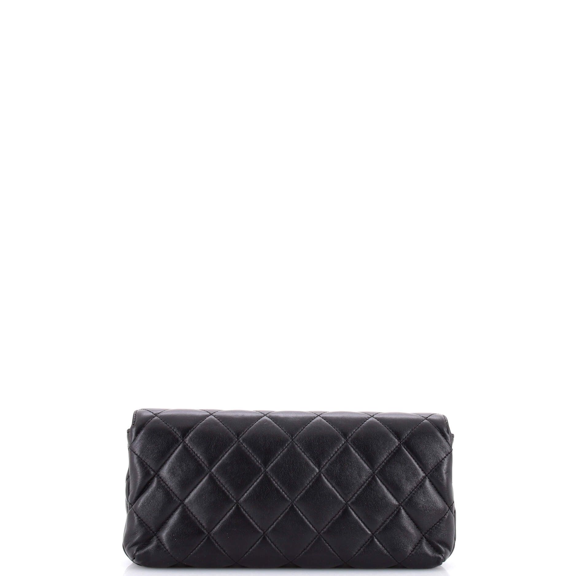 Chanel Logo Chains Flap Clutch with Chain Size ONE SIZE - 3 Thumbnail